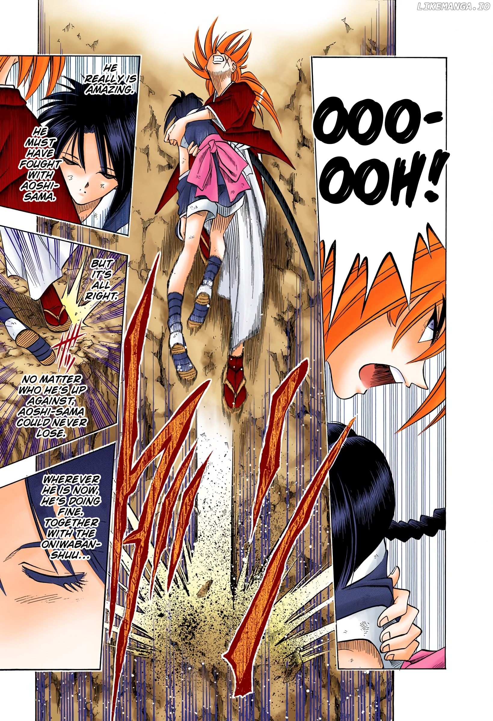 Rurouni Kenshin: Meiji Kenkaku Romantan - Digital Colored Comics chapter 64 - page 17
