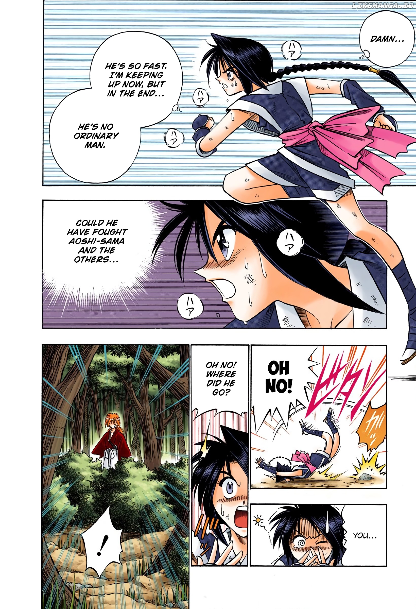 Rurouni Kenshin: Meiji Kenkaku Romantan - Digital Colored Comics chapter 64 - page 8