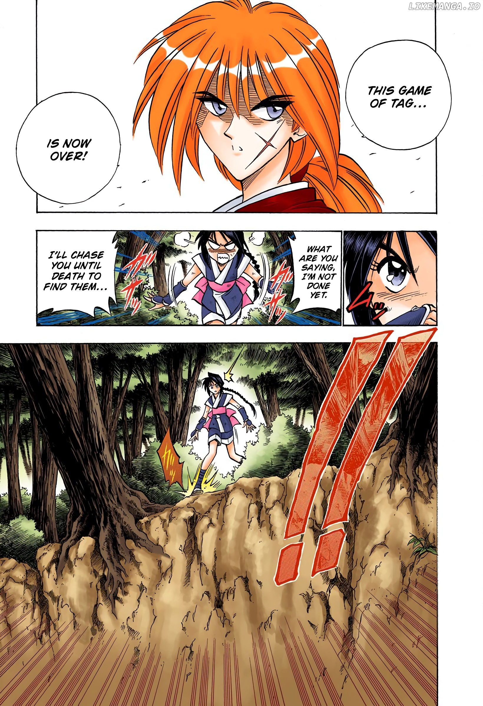 Rurouni Kenshin: Meiji Kenkaku Romantan - Digital Colored Comics chapter 64 - page 9