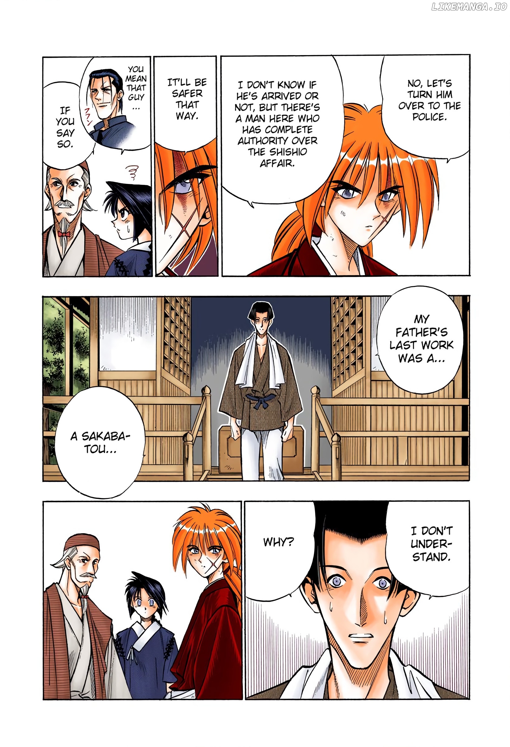 Rurouni Kenshin: Meiji Kenkaku Romantan - Digital Colored Comics chapter 81 - page 10