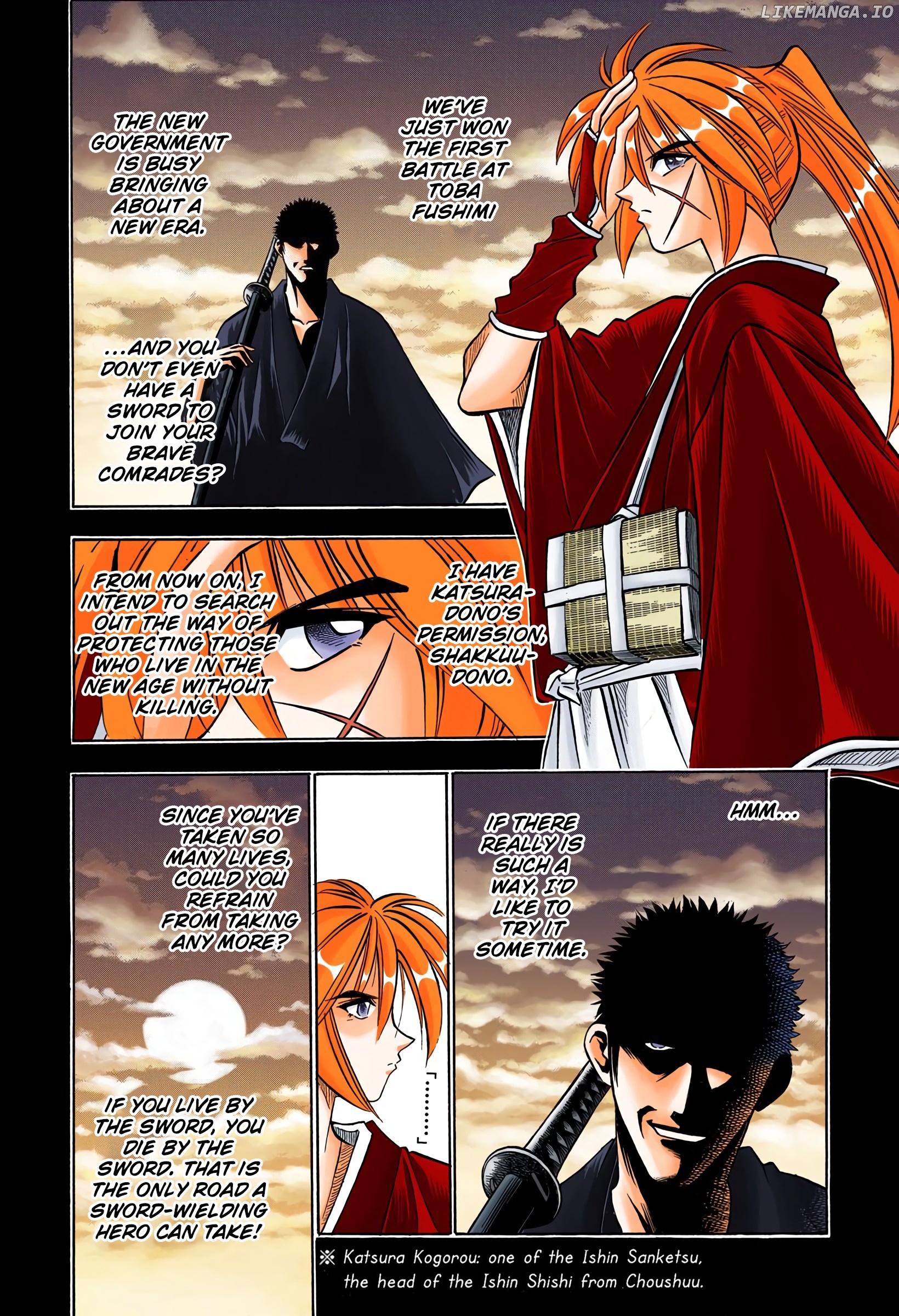 Rurouni Kenshin: Meiji Kenkaku Romantan - Digital Colored Comics chapter 81 - page 16
