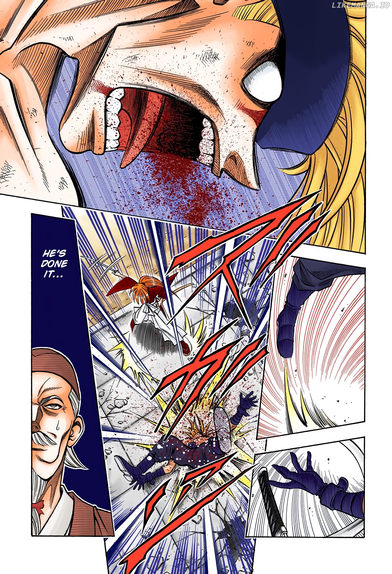 Rurouni Kenshin: Meiji Kenkaku Romantan - Digital Colored Comics chapter 81 - page 3