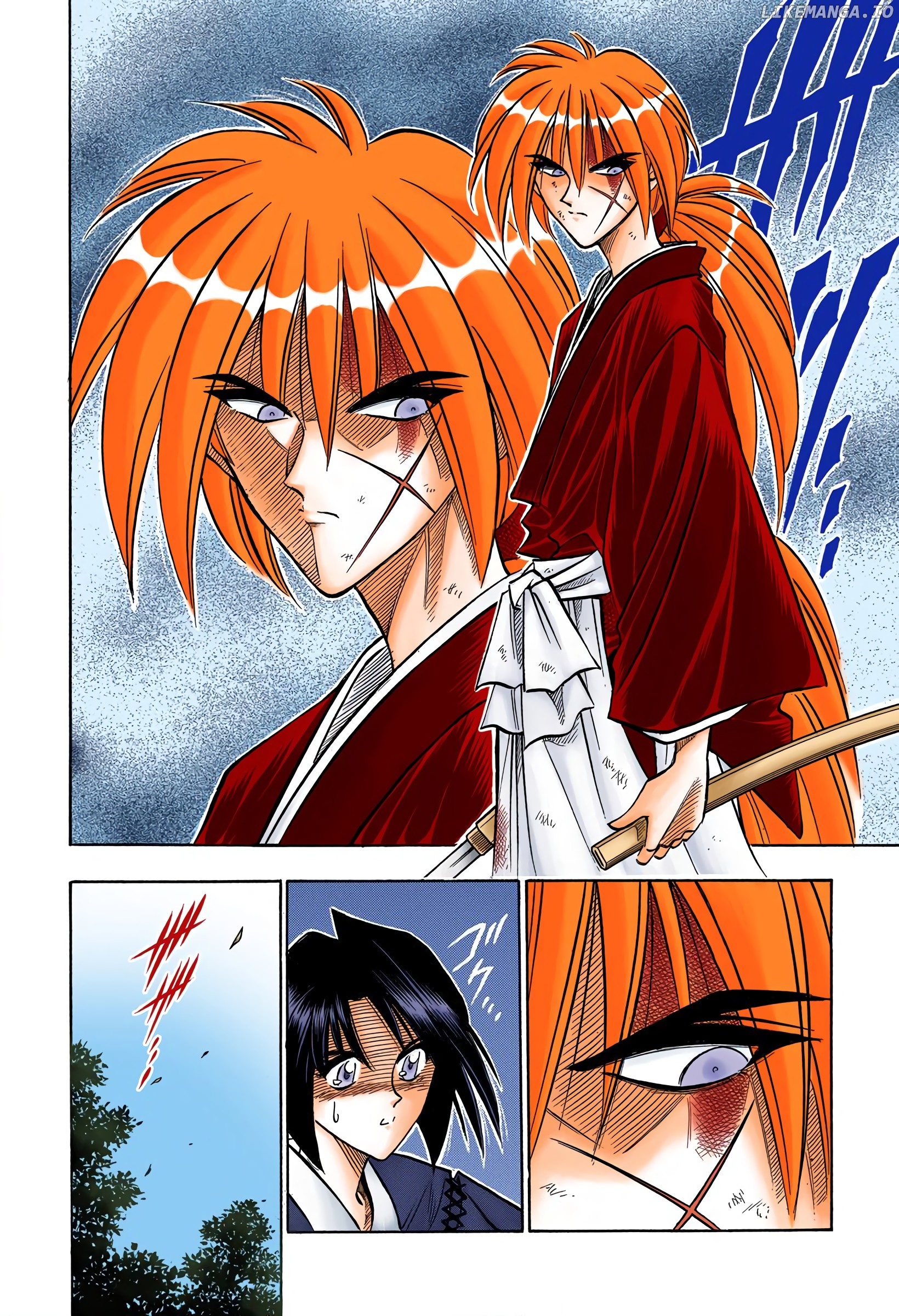 Rurouni Kenshin: Meiji Kenkaku Romantan - Digital Colored Comics chapter 81 - page 4