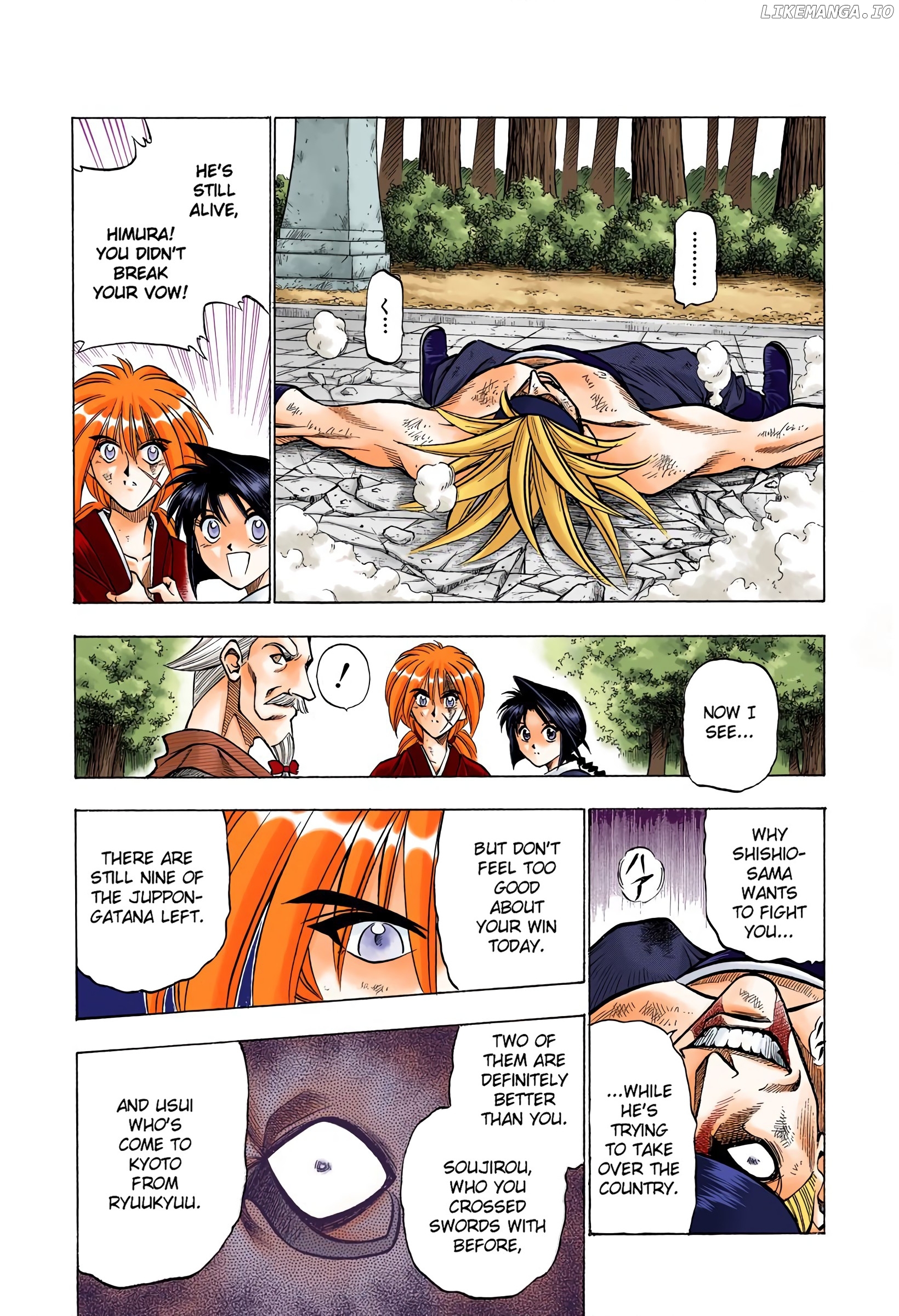 Rurouni Kenshin: Meiji Kenkaku Romantan - Digital Colored Comics chapter 81 - page 8
