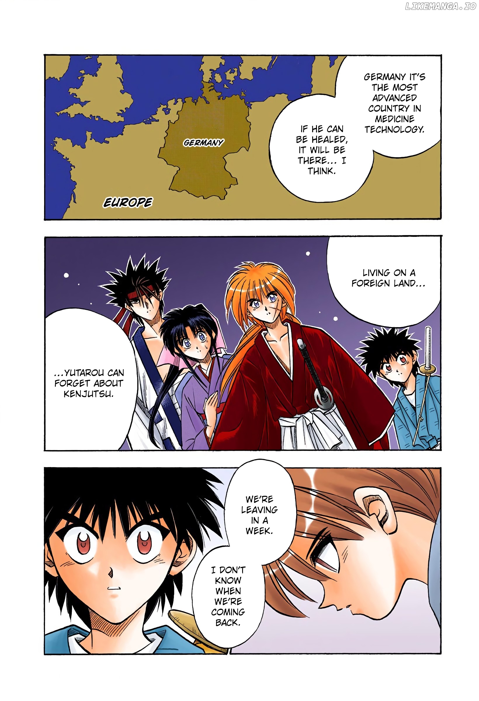 Rurouni Kenshin: Meiji Kenkaku Romantan - Digital Colored Comics chapter 44 - page 8