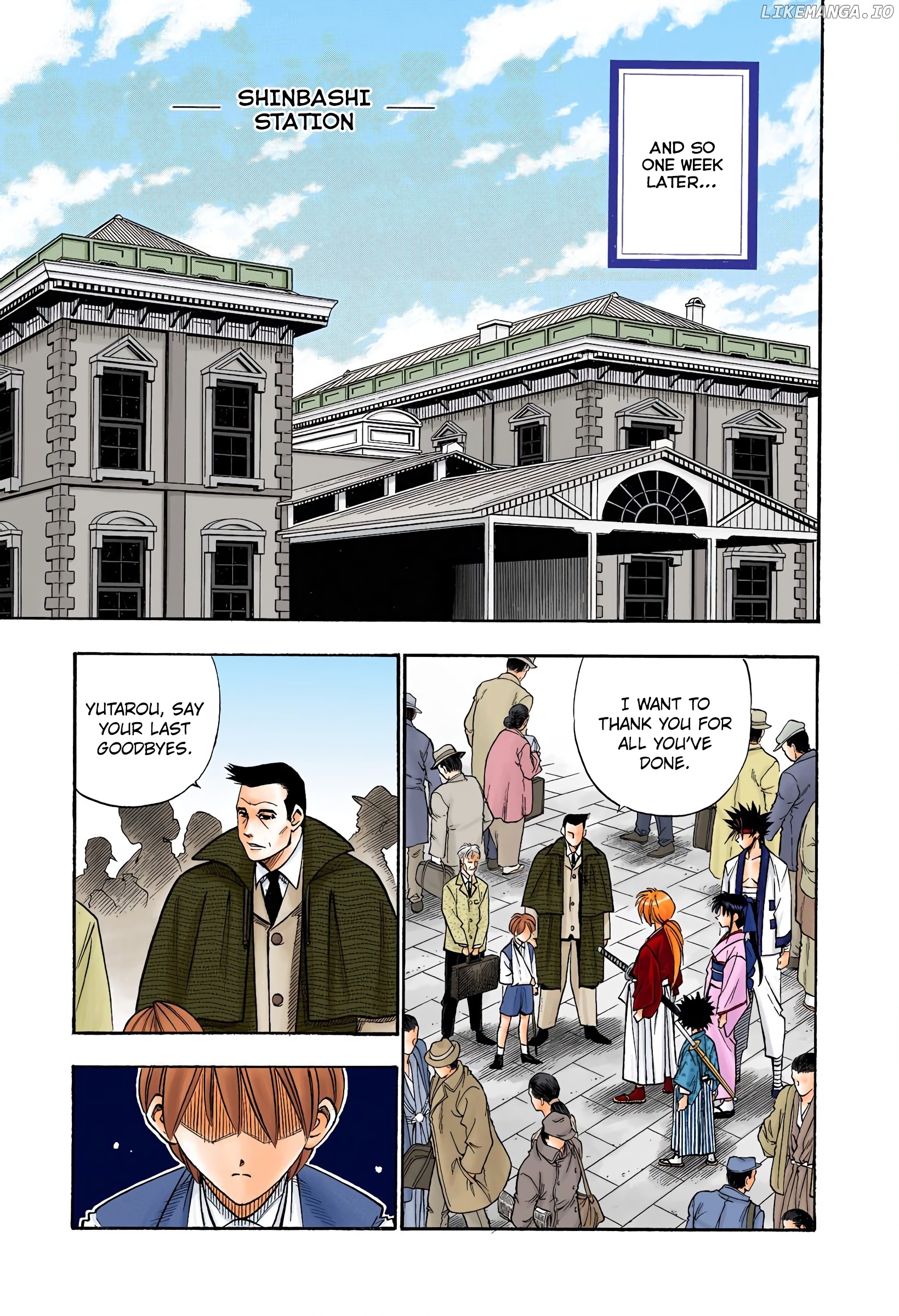 Rurouni Kenshin: Meiji Kenkaku Romantan - Digital Colored Comics chapter 44 - page 9