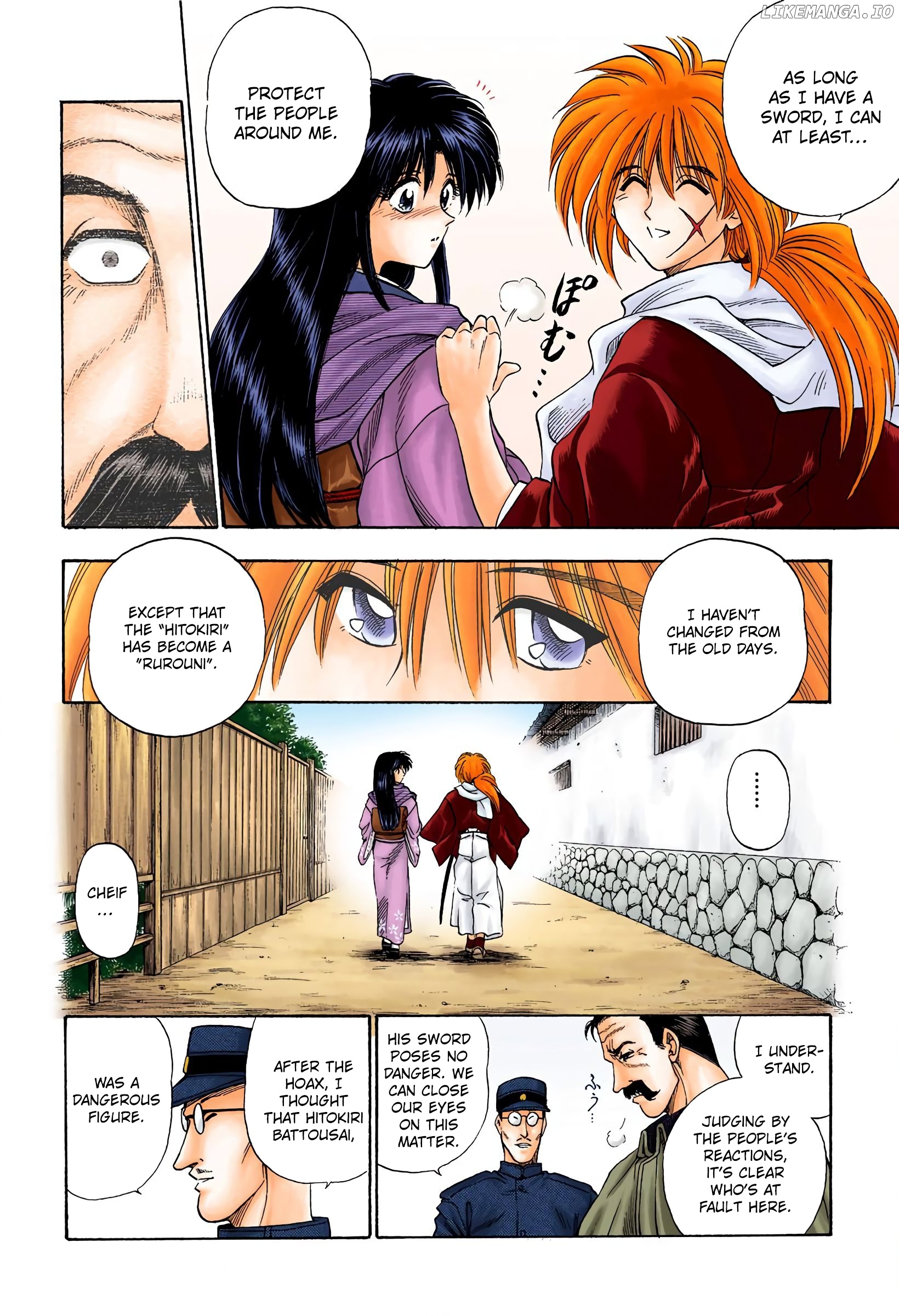 Rurouni Kenshin: Meiji Kenkaku Romantan - Digital Colored Comics chapter 2 - page 22