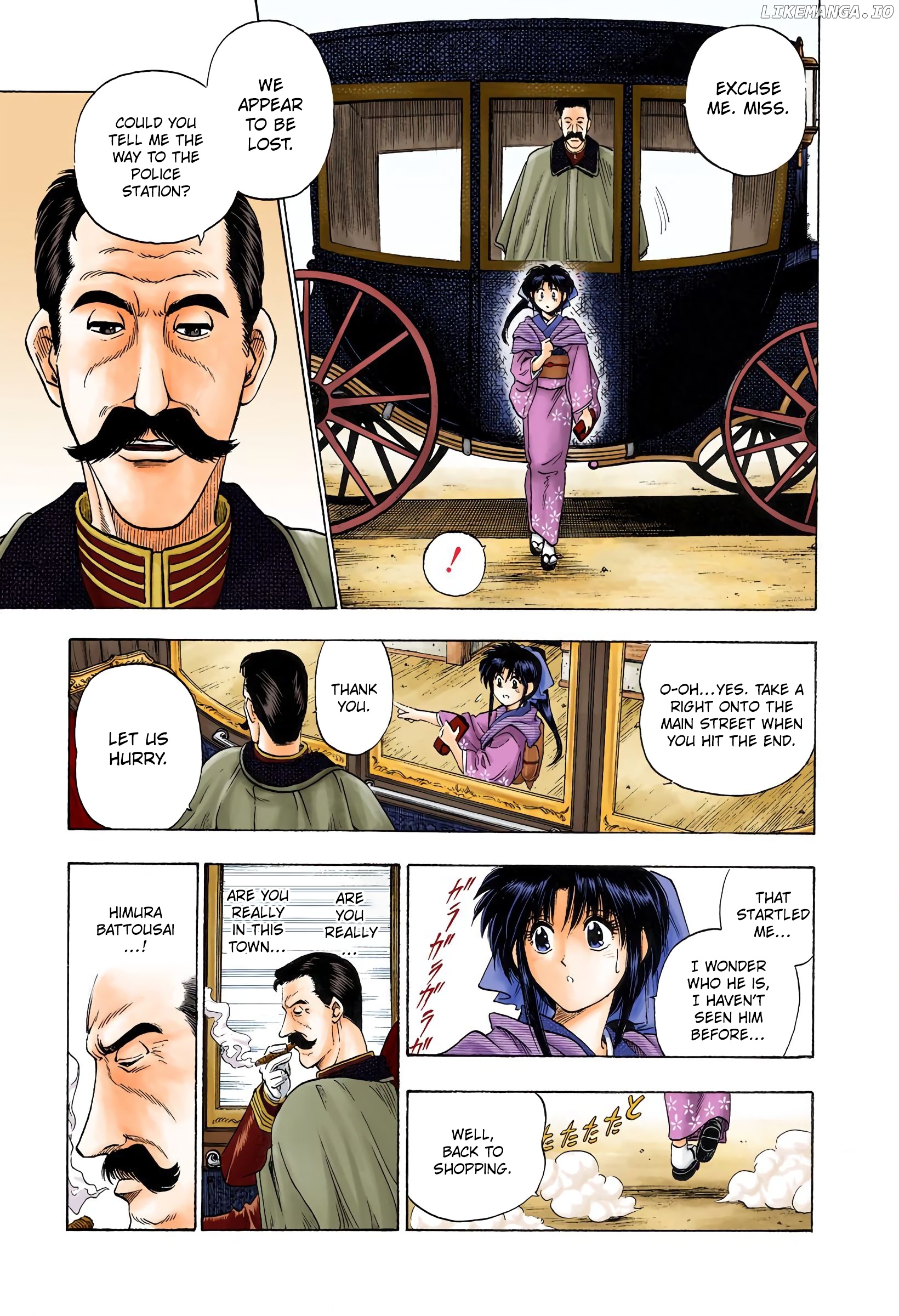 Rurouni Kenshin: Meiji Kenkaku Romantan - Digital Colored Comics chapter 2 - page 5