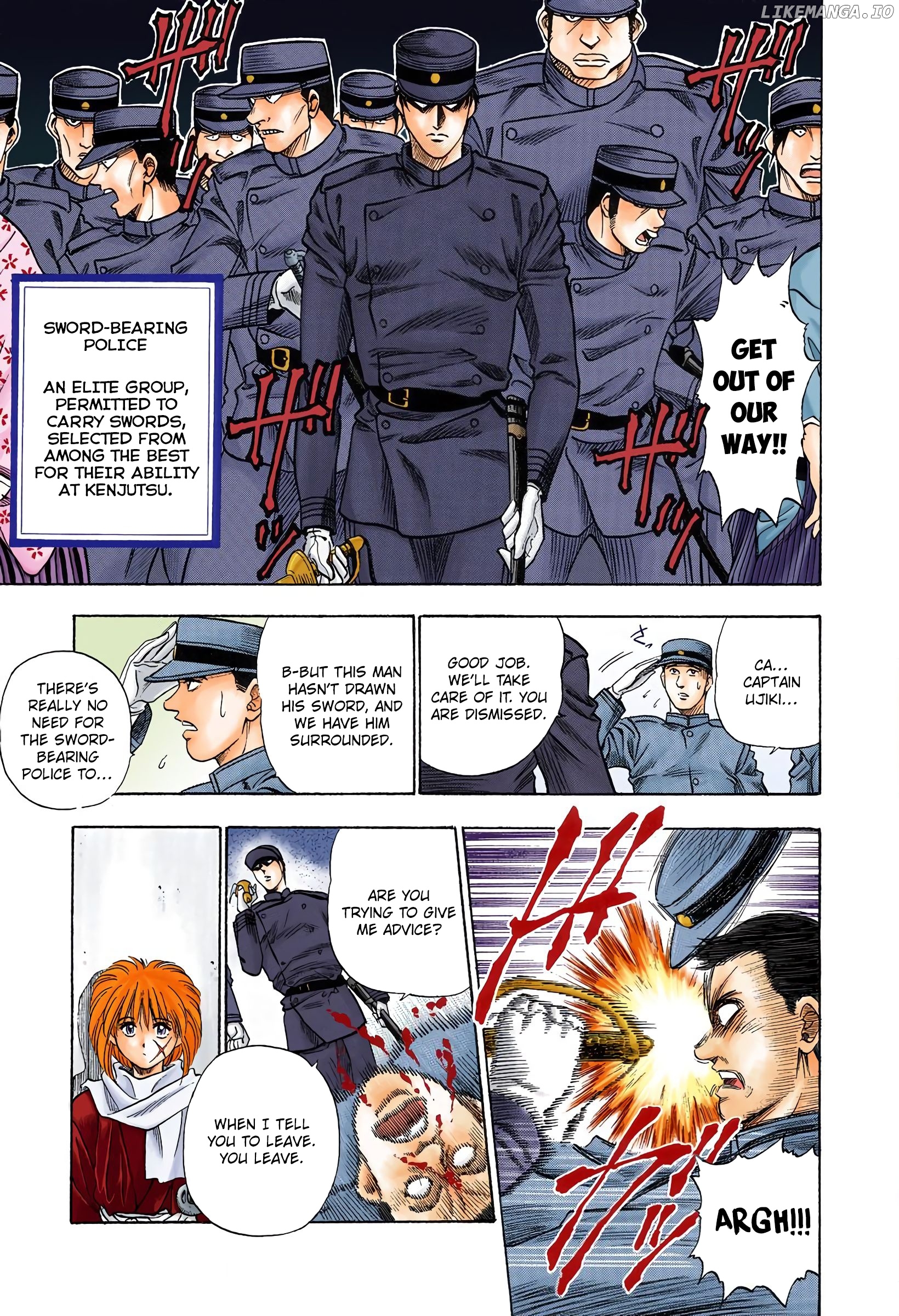 Rurouni Kenshin: Meiji Kenkaku Romantan - Digital Colored Comics chapter 2 - page 7