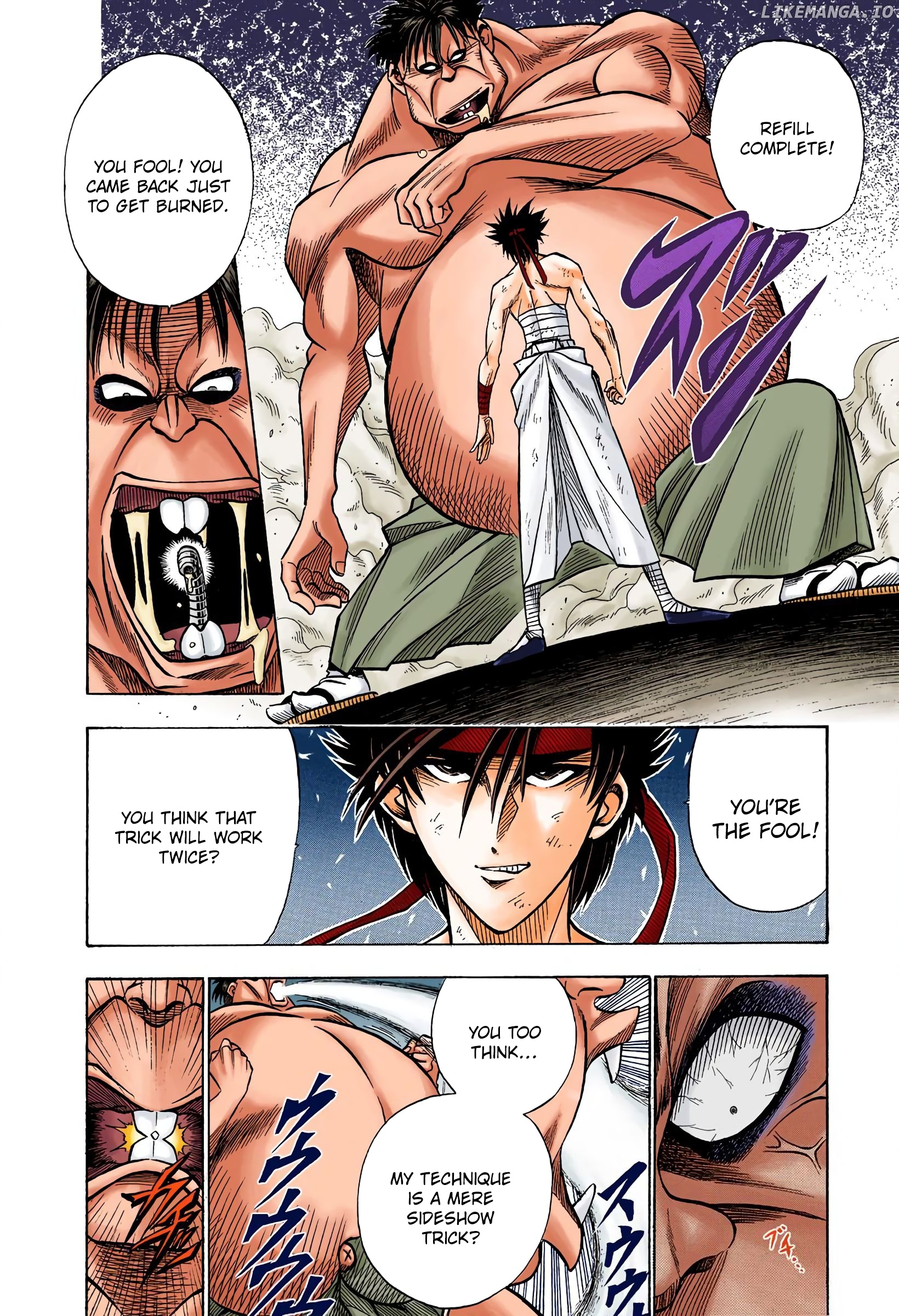 Rurouni Kenshin: Meiji Kenkaku Romantan - Digital Colored Comics chapter 18 - page 4