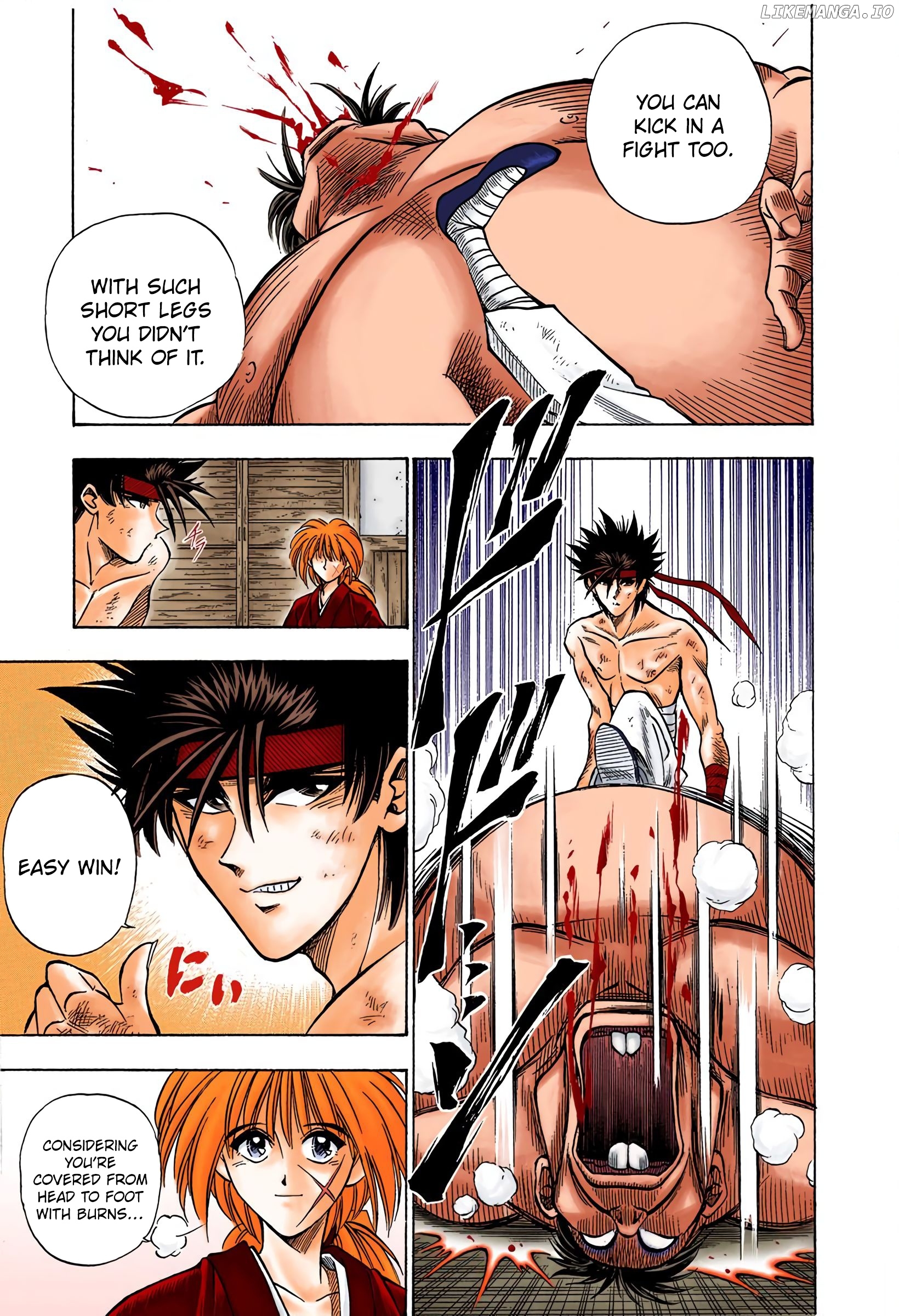 Rurouni Kenshin: Meiji Kenkaku Romantan - Digital Colored Comics chapter 18 - page 9