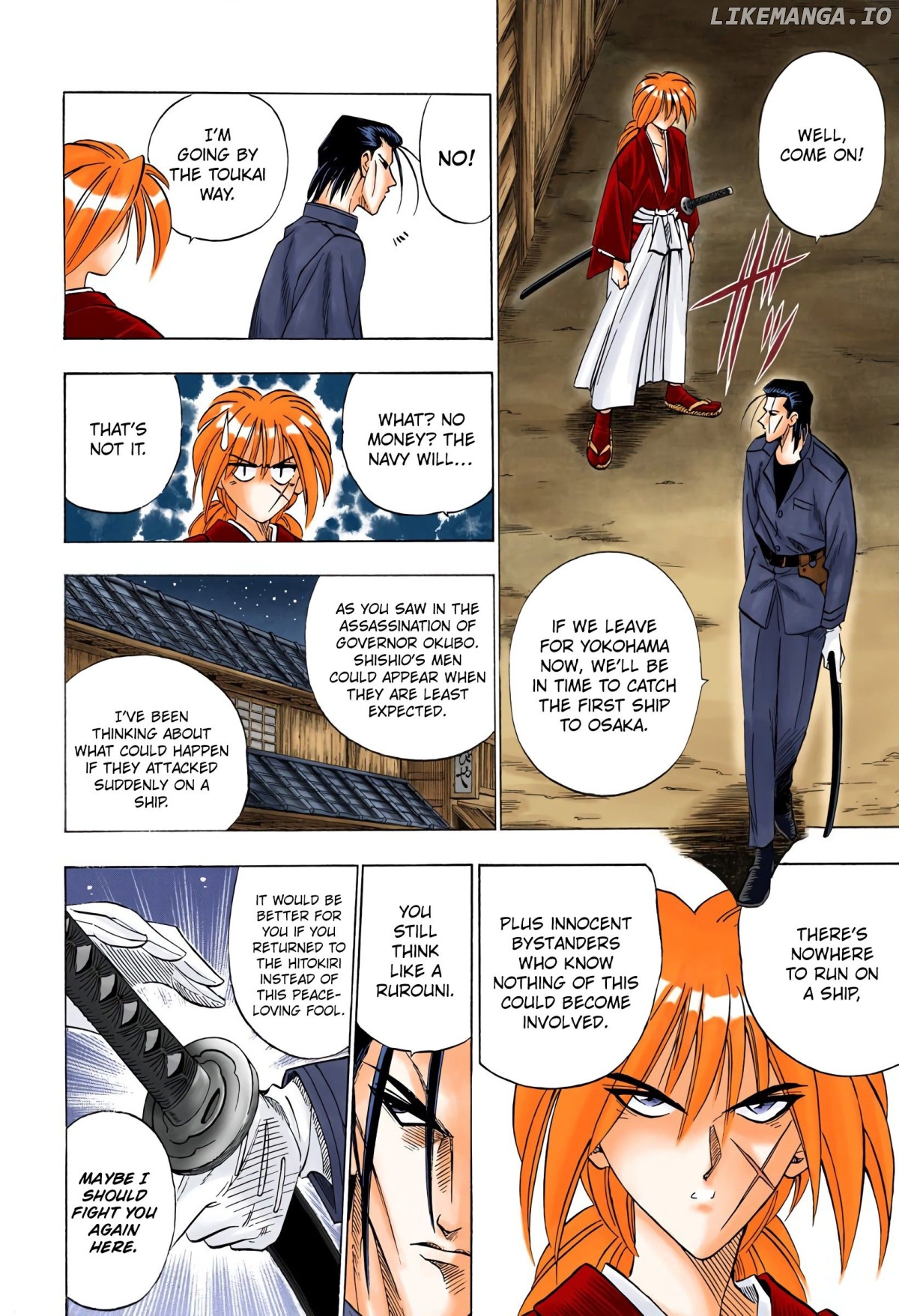 Rurouni Kenshin: Meiji Kenkaku Romantan - Digital Colored Comics chapter 62 - page 5