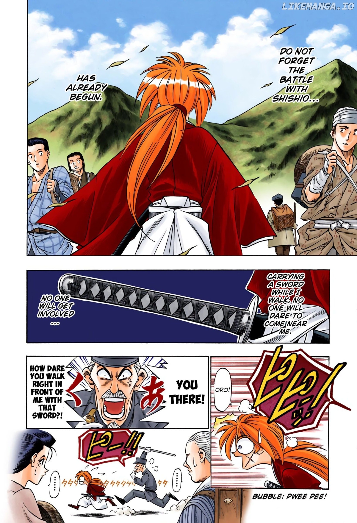 Rurouni Kenshin: Meiji Kenkaku Romantan - Digital Colored Comics chapter 62 - page 7