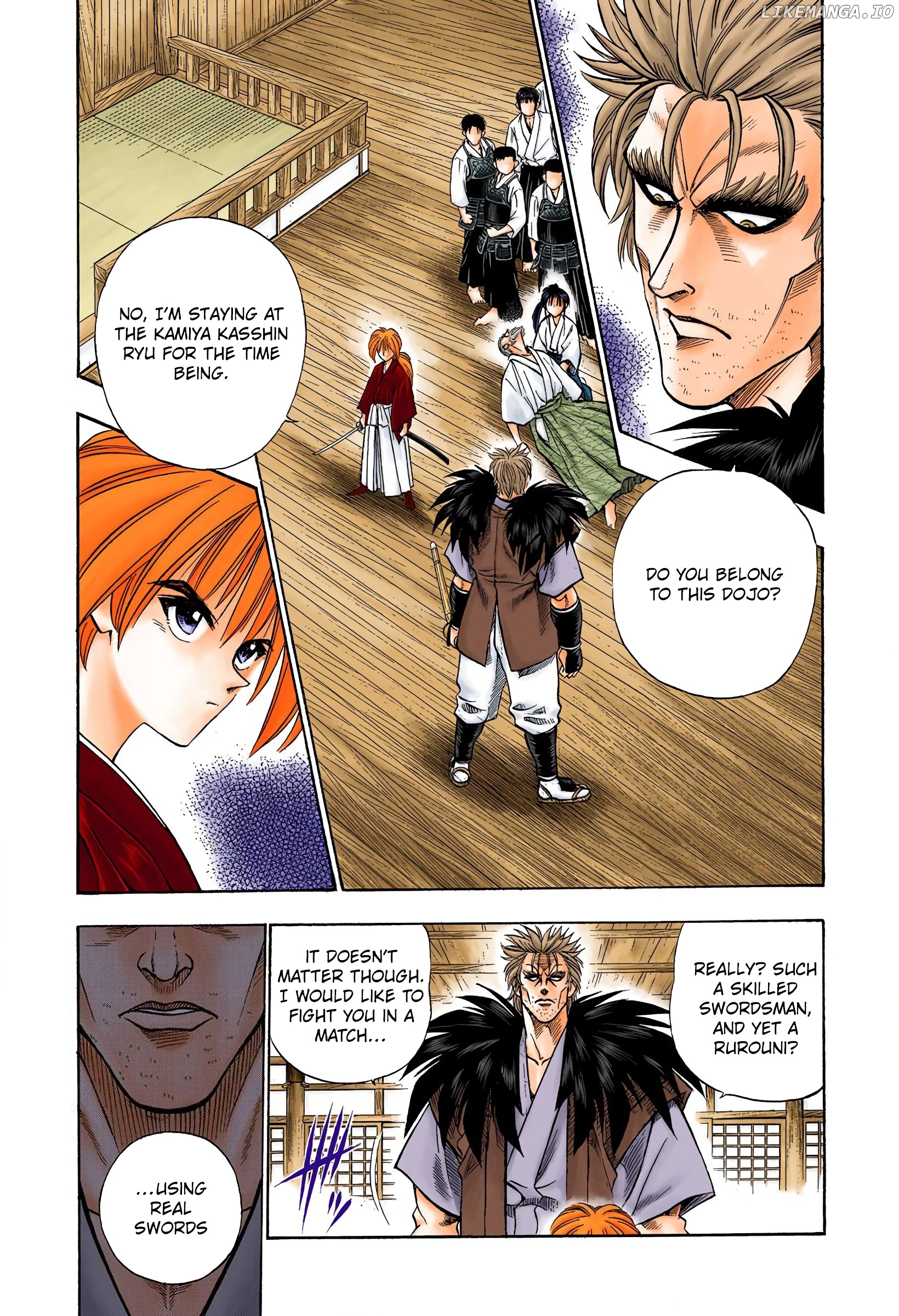 Rurouni Kenshin: Meiji Kenkaku Romantan - Digital Colored Comics chapter 36 - page 2