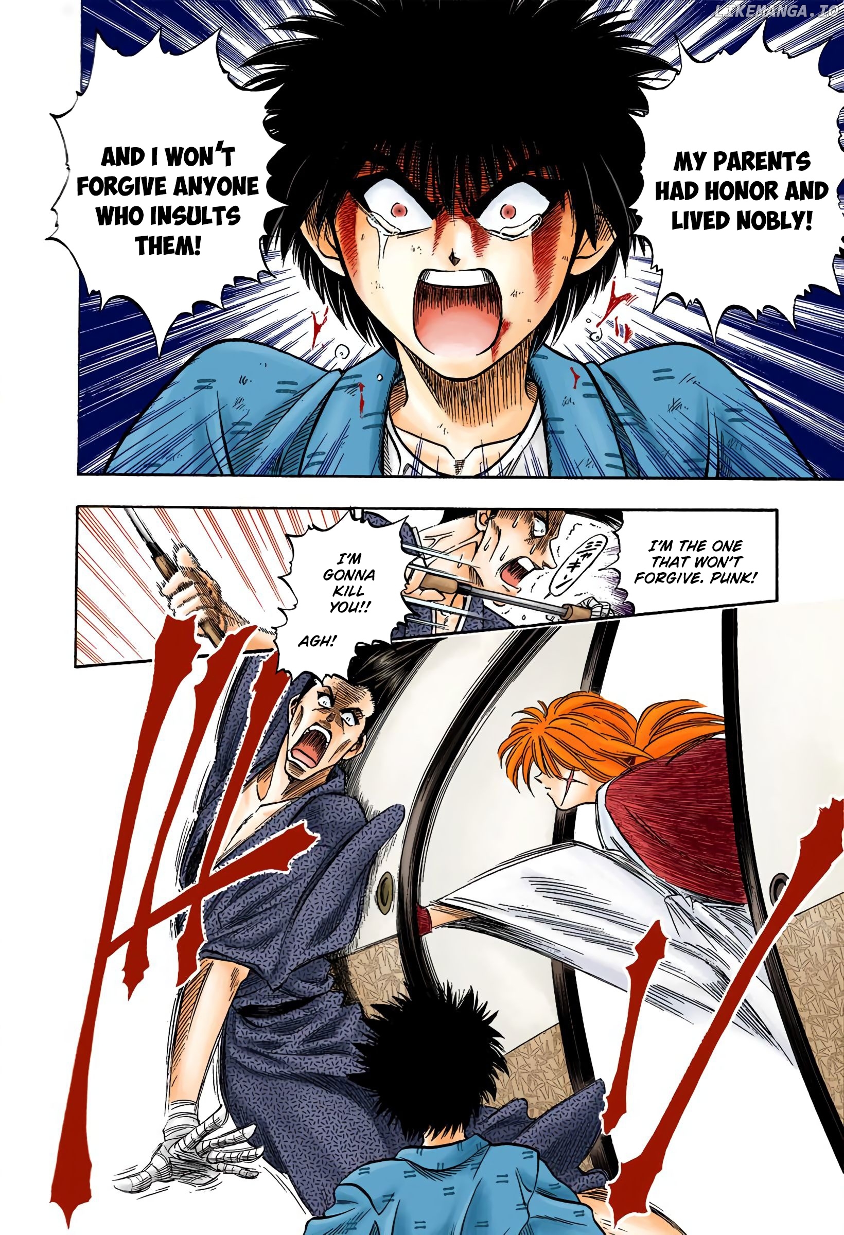 Rurouni Kenshin: Meiji Kenkaku Romantan - Digital Colored Comics chapter 3 - page 14