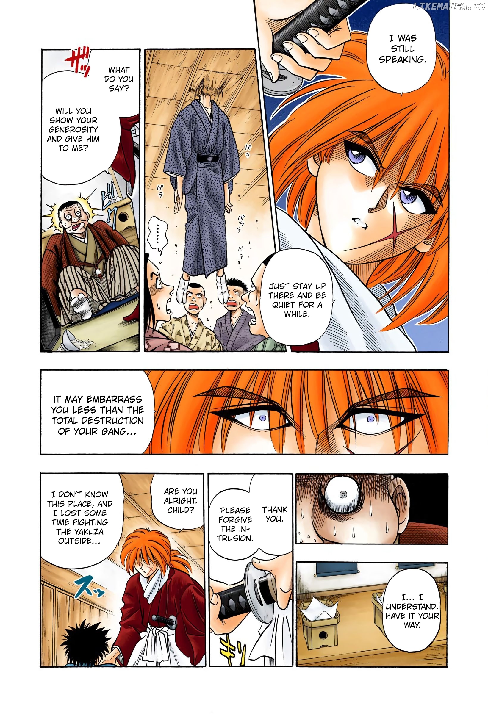 Rurouni Kenshin: Meiji Kenkaku Romantan - Digital Colored Comics chapter 3 - page 17