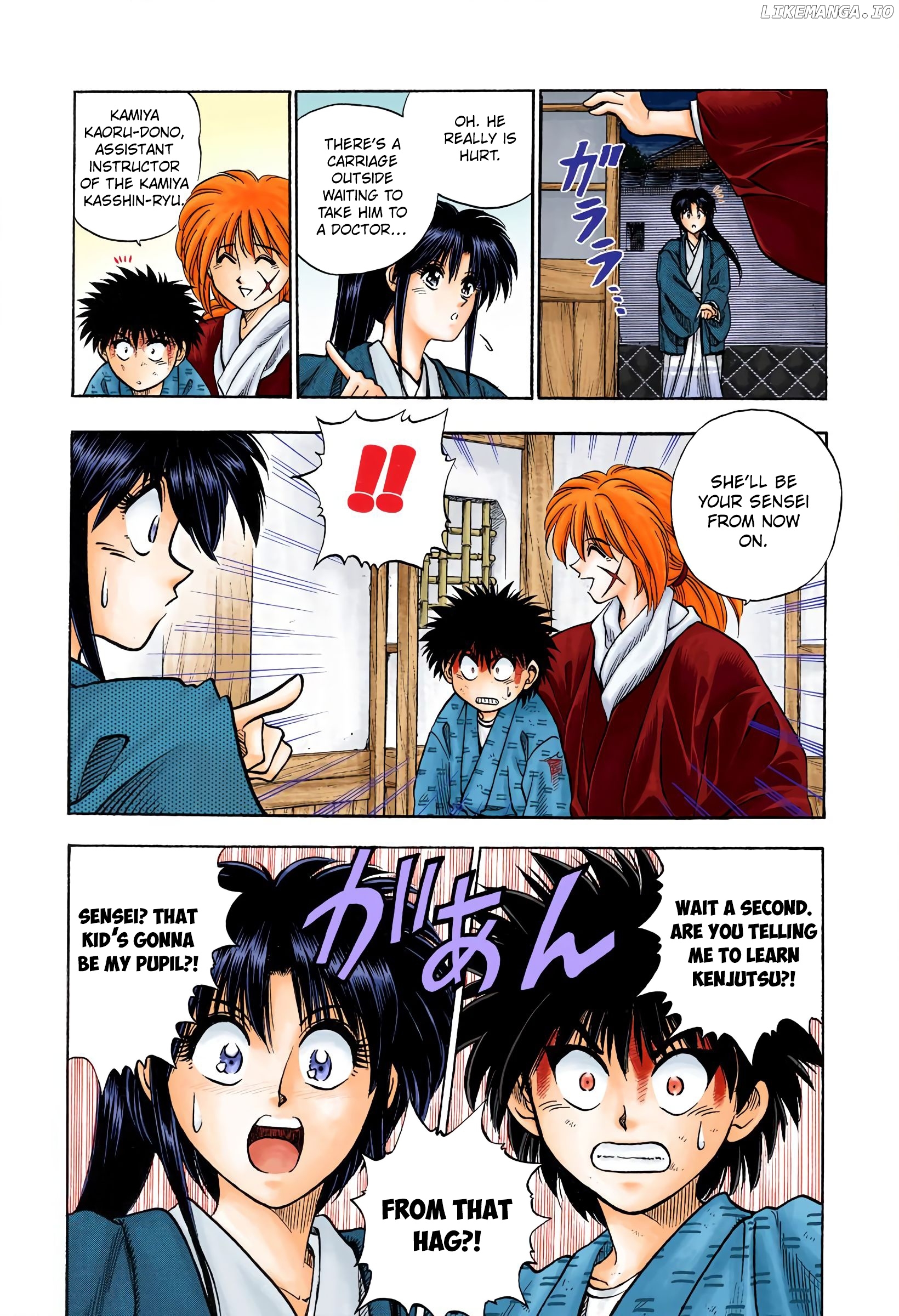 Rurouni Kenshin: Meiji Kenkaku Romantan - Digital Colored Comics chapter 3 - page 21