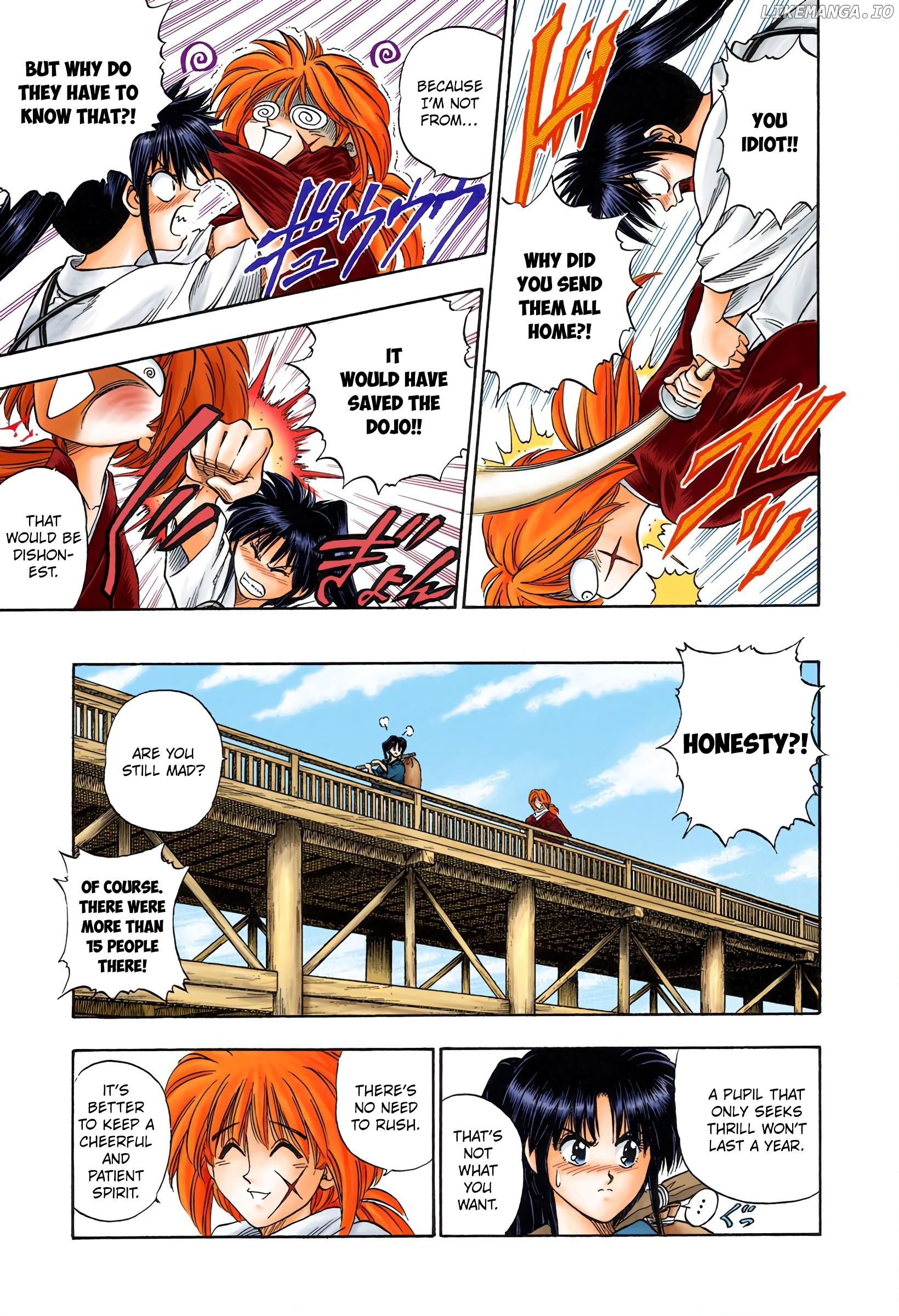 Rurouni Kenshin: Meiji Kenkaku Romantan - Digital Colored Comics chapter 3 - page 3