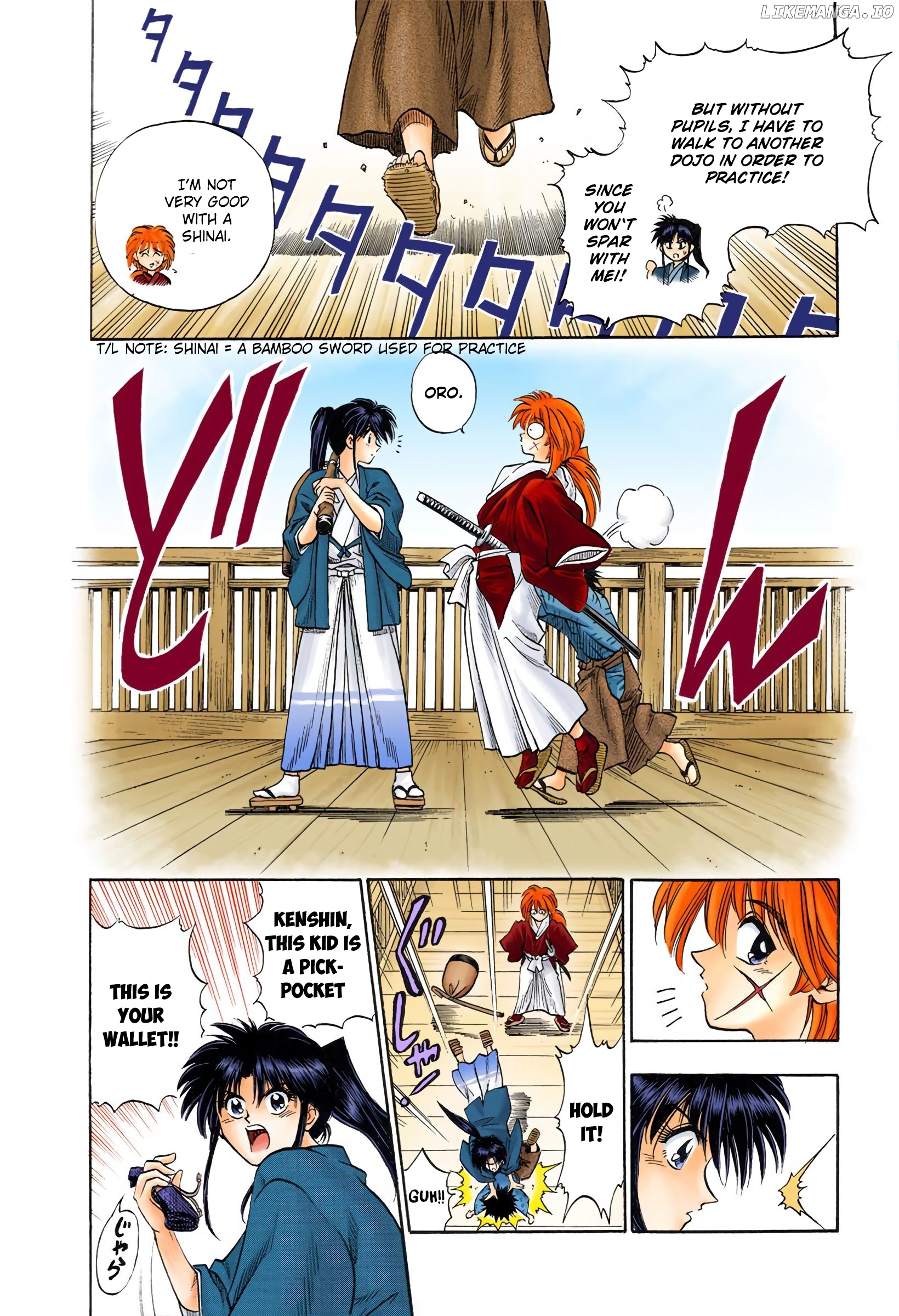Rurouni Kenshin: Meiji Kenkaku Romantan - Digital Colored Comics chapter 3 - page 4