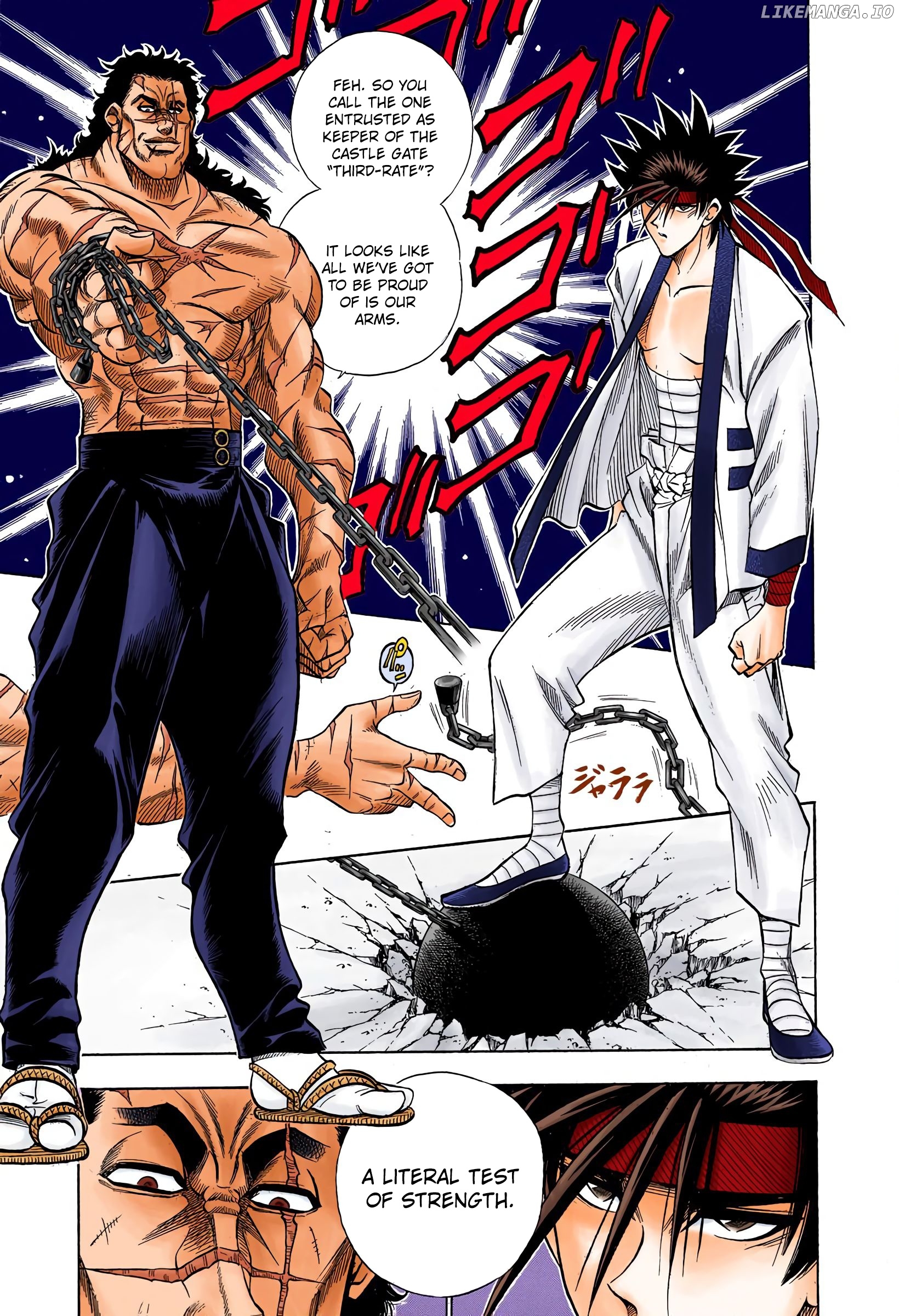 Rurouni Kenshin: Meiji Kenkaku Romantan - Digital Colored Comics chapter 25 - page 3