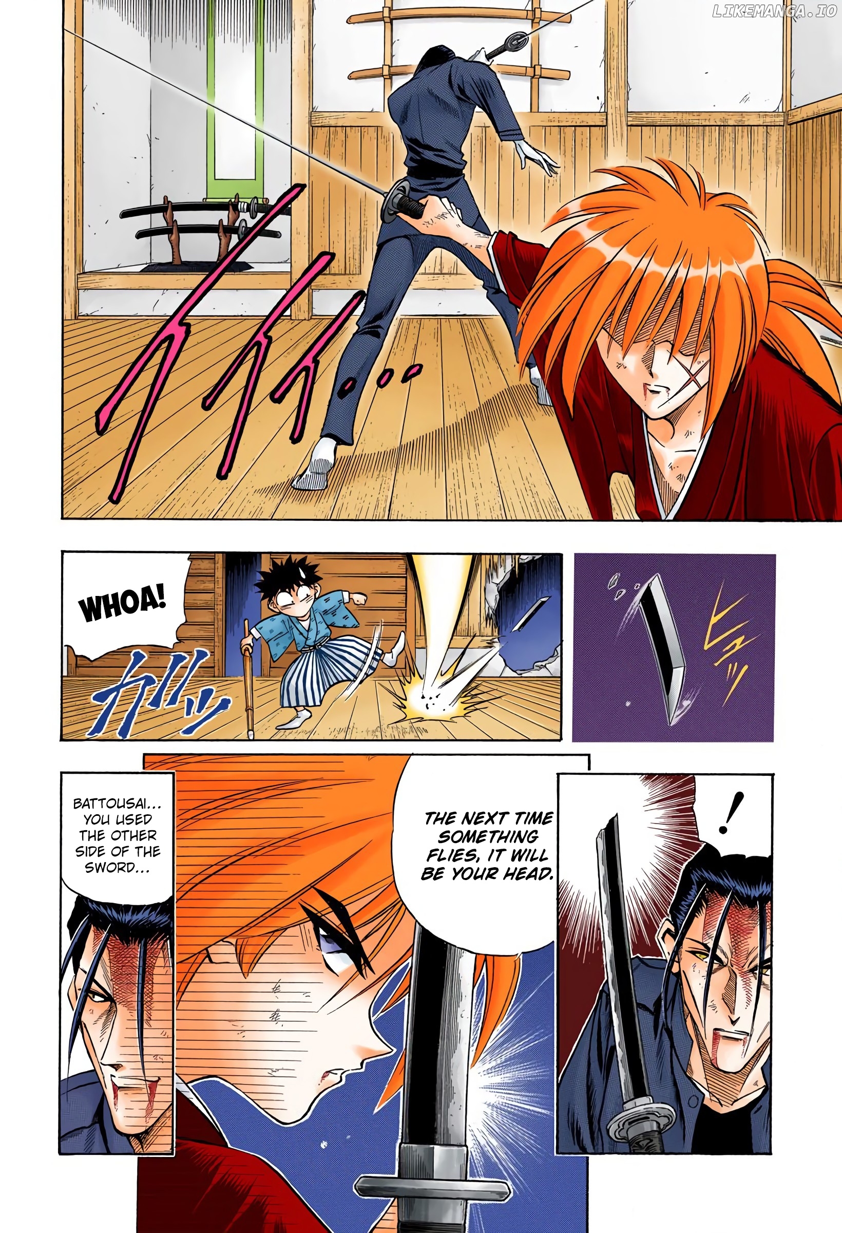 Rurouni Kenshin: Meiji Kenkaku Romantan - Digital Colored Comics chapter 54 - page 3