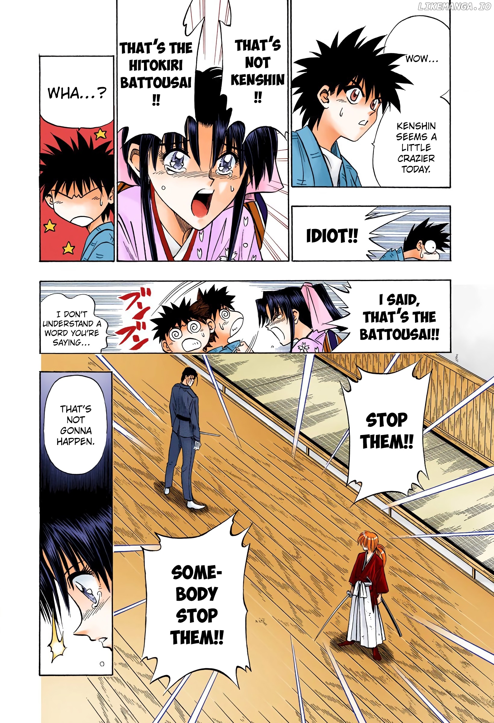 Rurouni Kenshin: Meiji Kenkaku Romantan - Digital Colored Comics chapter 54 - page 4