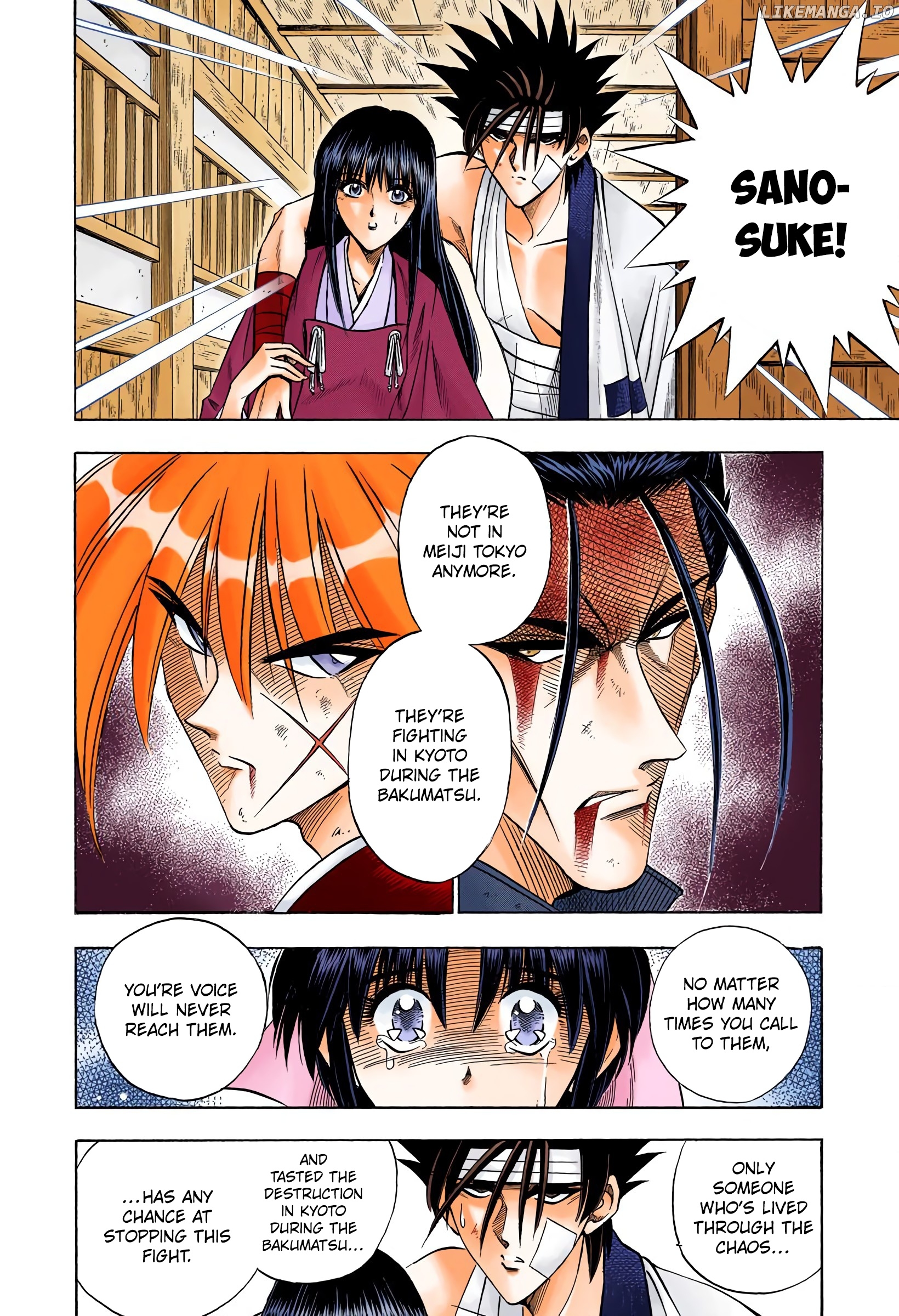 Rurouni Kenshin: Meiji Kenkaku Romantan - Digital Colored Comics chapter 54 - page 5