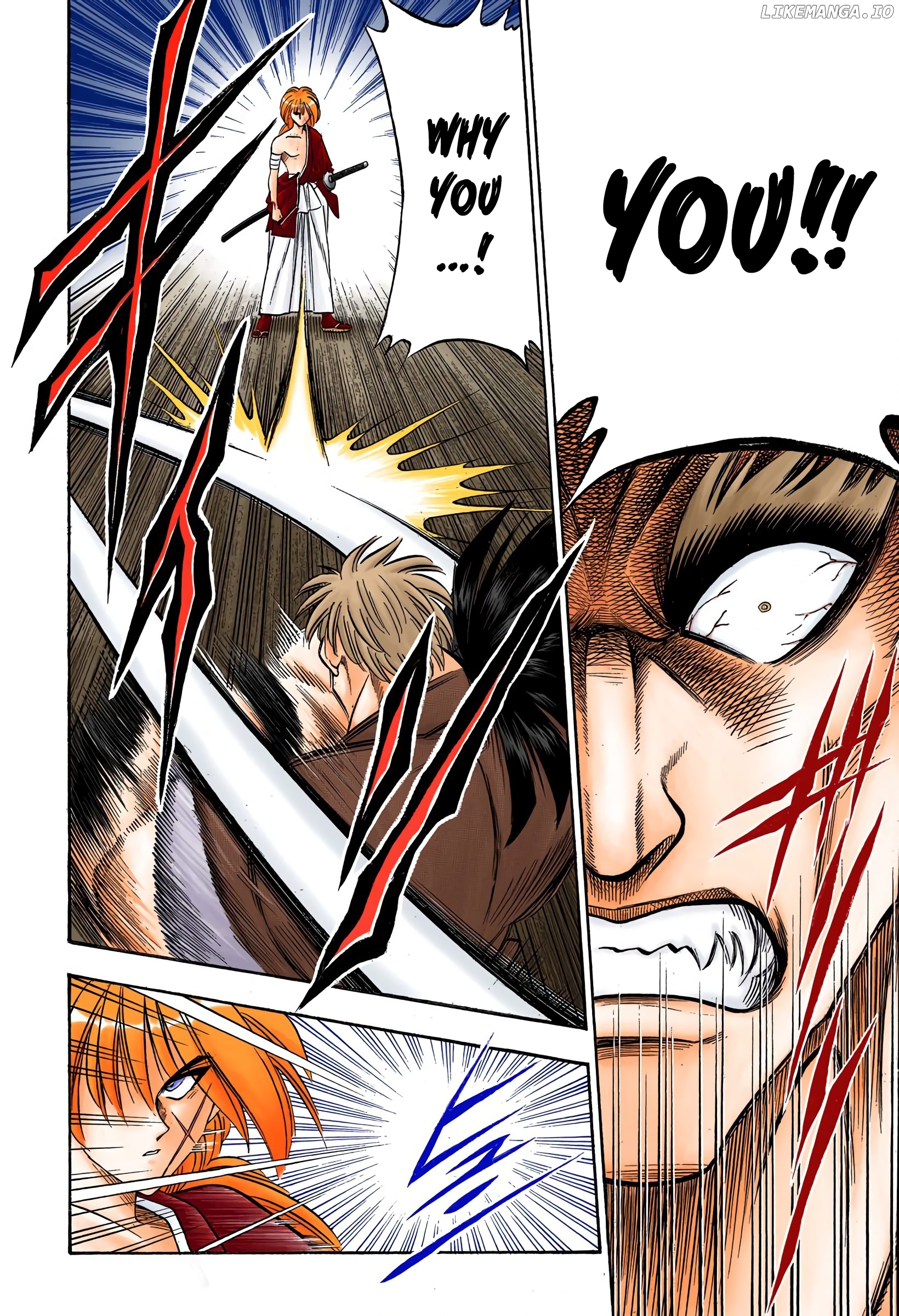 Rurouni Kenshin: Meiji Kenkaku Romantan - Digital Colored Comics chapter 43 - page 4