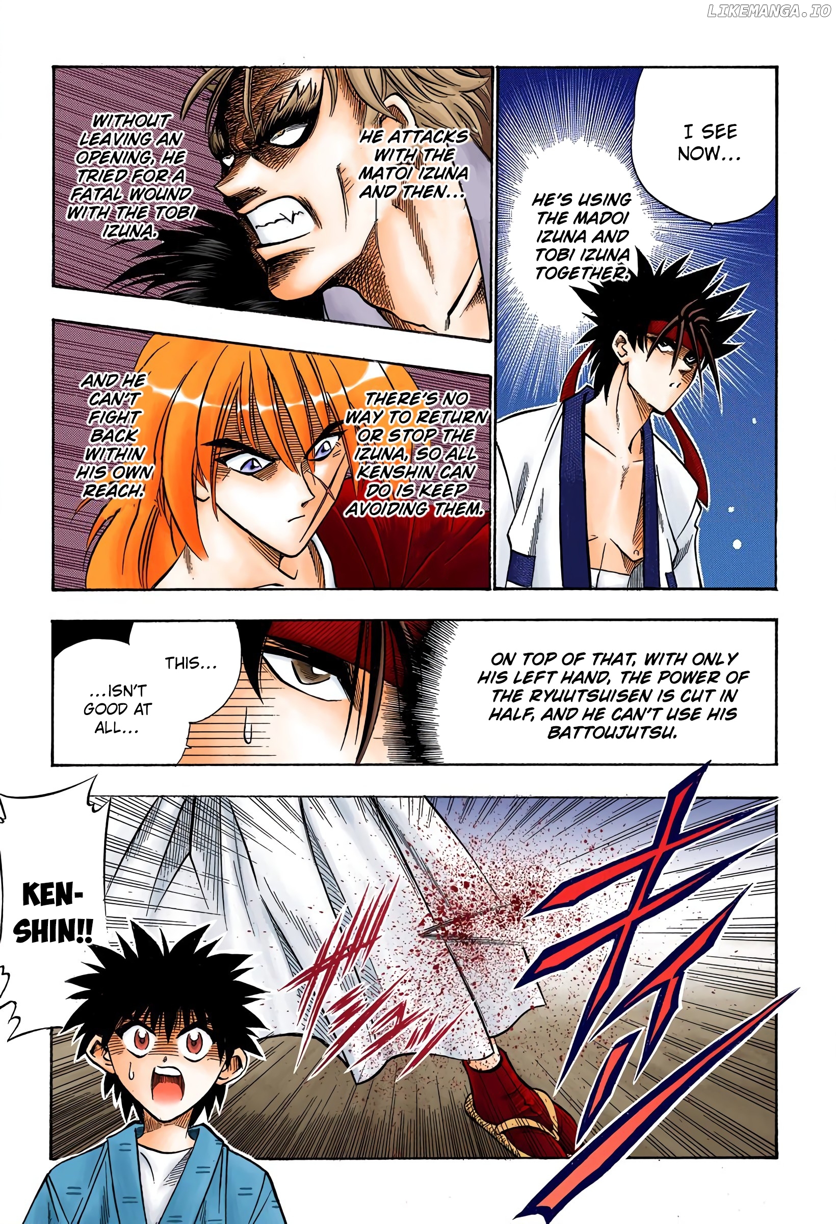 Rurouni Kenshin: Meiji Kenkaku Romantan - Digital Colored Comics chapter 43 - page 7