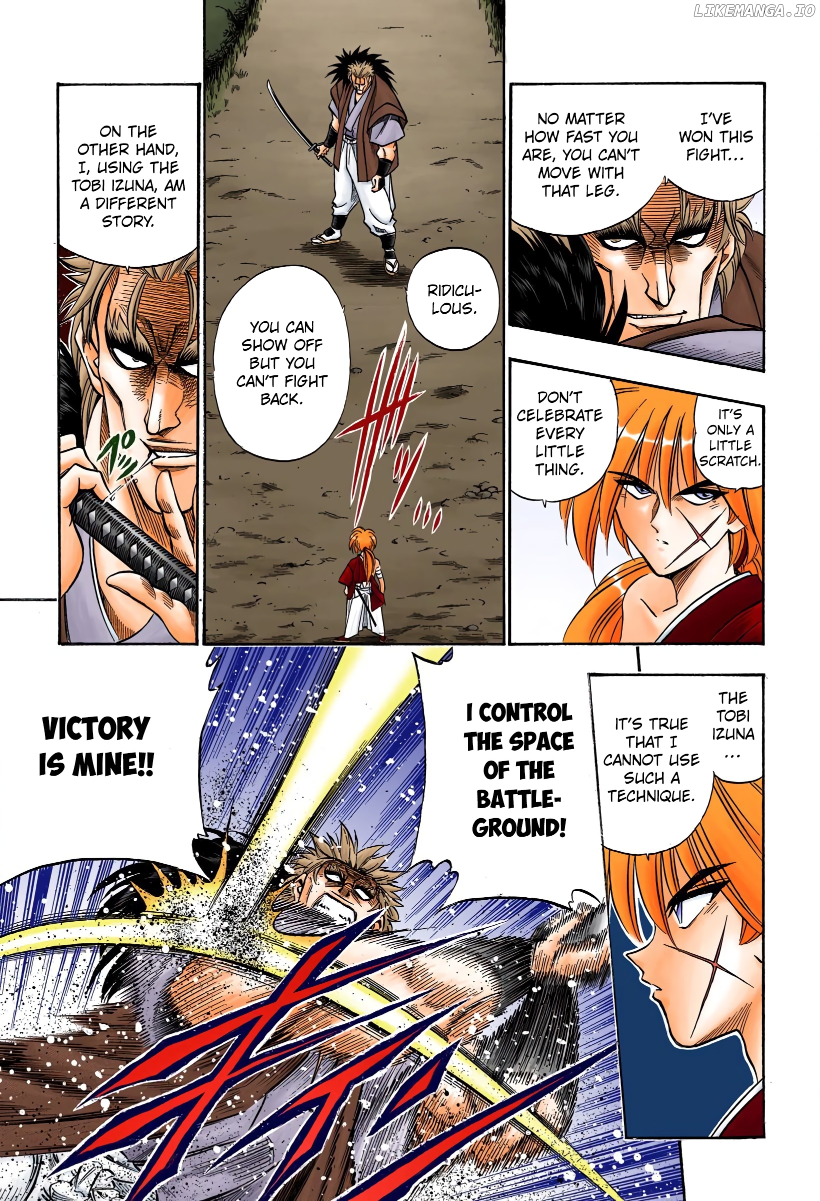 Rurouni Kenshin: Meiji Kenkaku Romantan - Digital Colored Comics chapter 43 - page 8