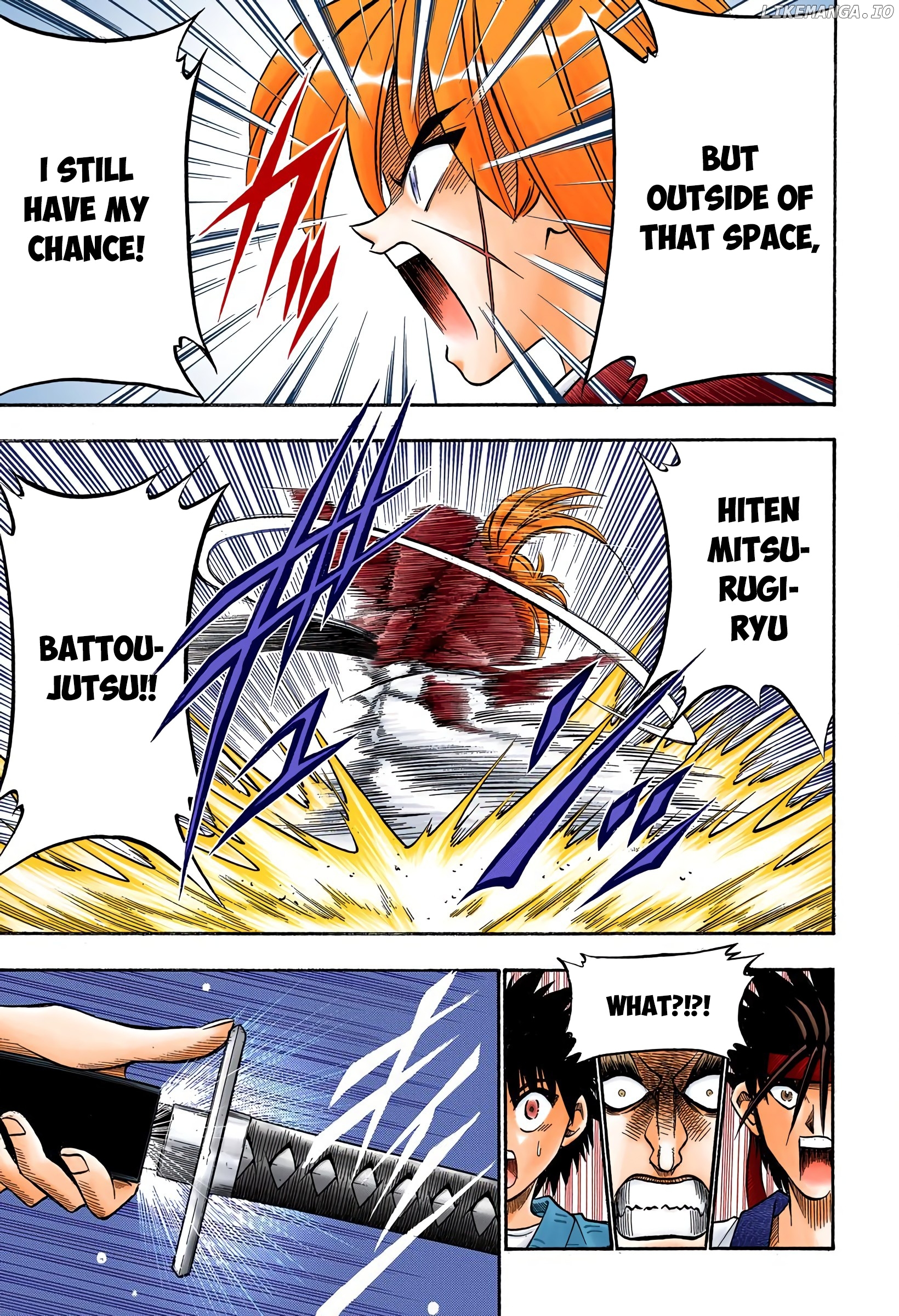 Rurouni Kenshin: Meiji Kenkaku Romantan - Digital Colored Comics chapter 43 - page 9