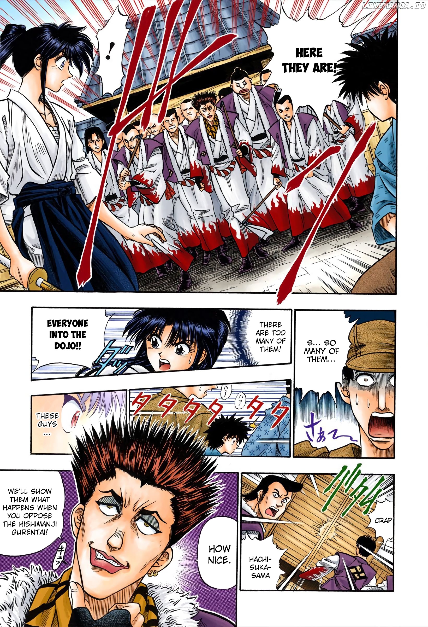 Rurouni Kenshin: Meiji Kenkaku Romantan - Digital Colored Comics chapter 4 - page 8