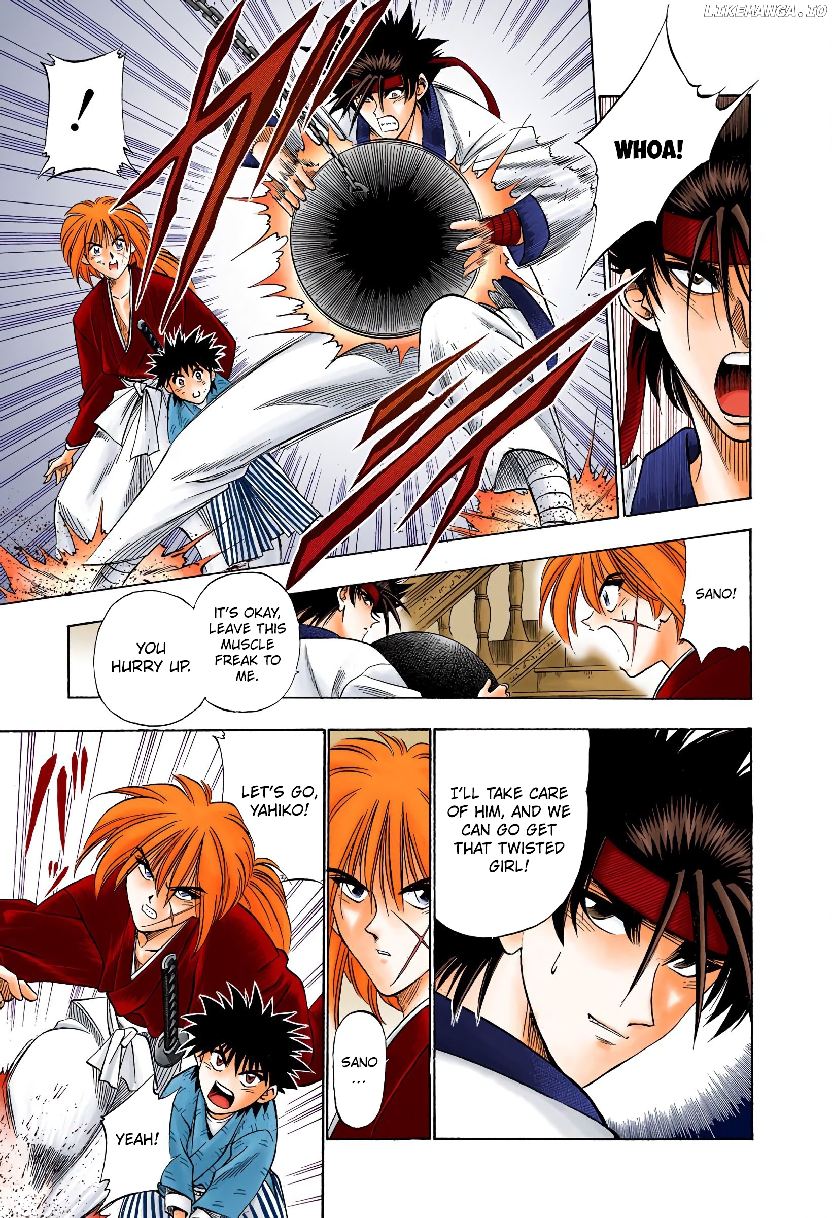 Rurouni Kenshin: Meiji Kenkaku Romantan - Digital Colored Comics chapter 24 - page 17