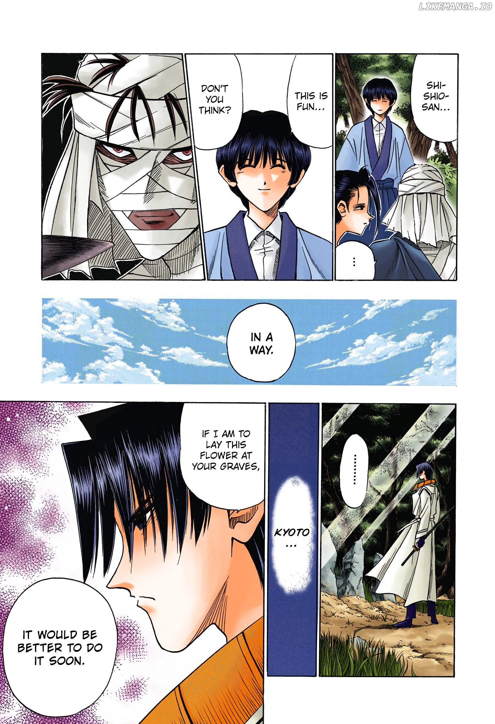 Rurouni Kenshin: Meiji Kenkaku Romantan - Digital Colored Comics chapter 61 - page 18