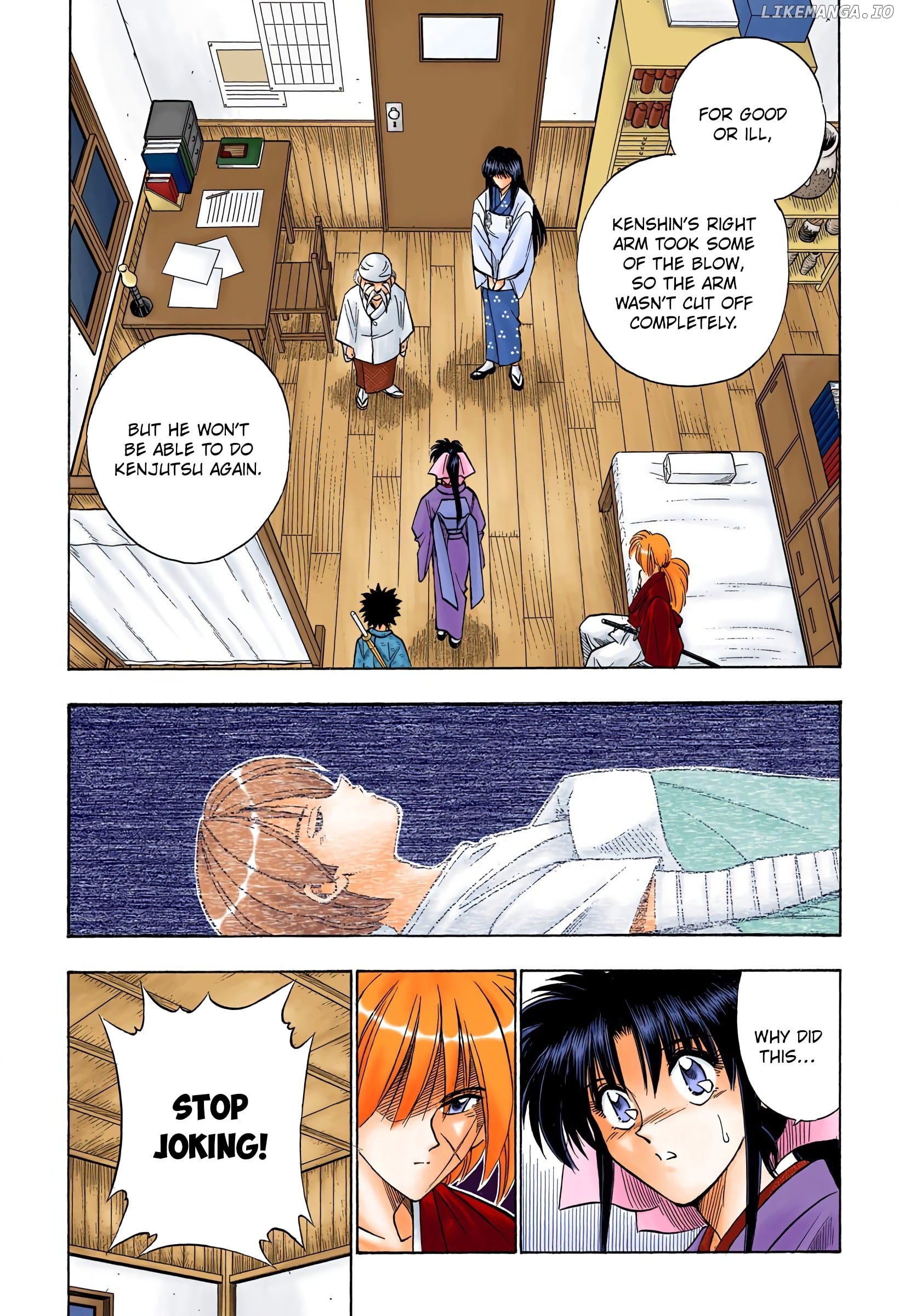 Rurouni Kenshin: Meiji Kenkaku Romantan - Digital Colored Comics chapter 42 - page 2