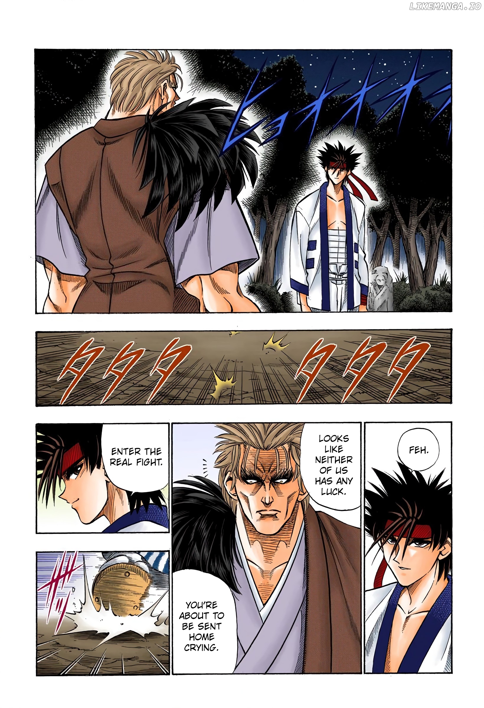 Rurouni Kenshin: Meiji Kenkaku Romantan - Digital Colored Comics chapter 42 - page 8