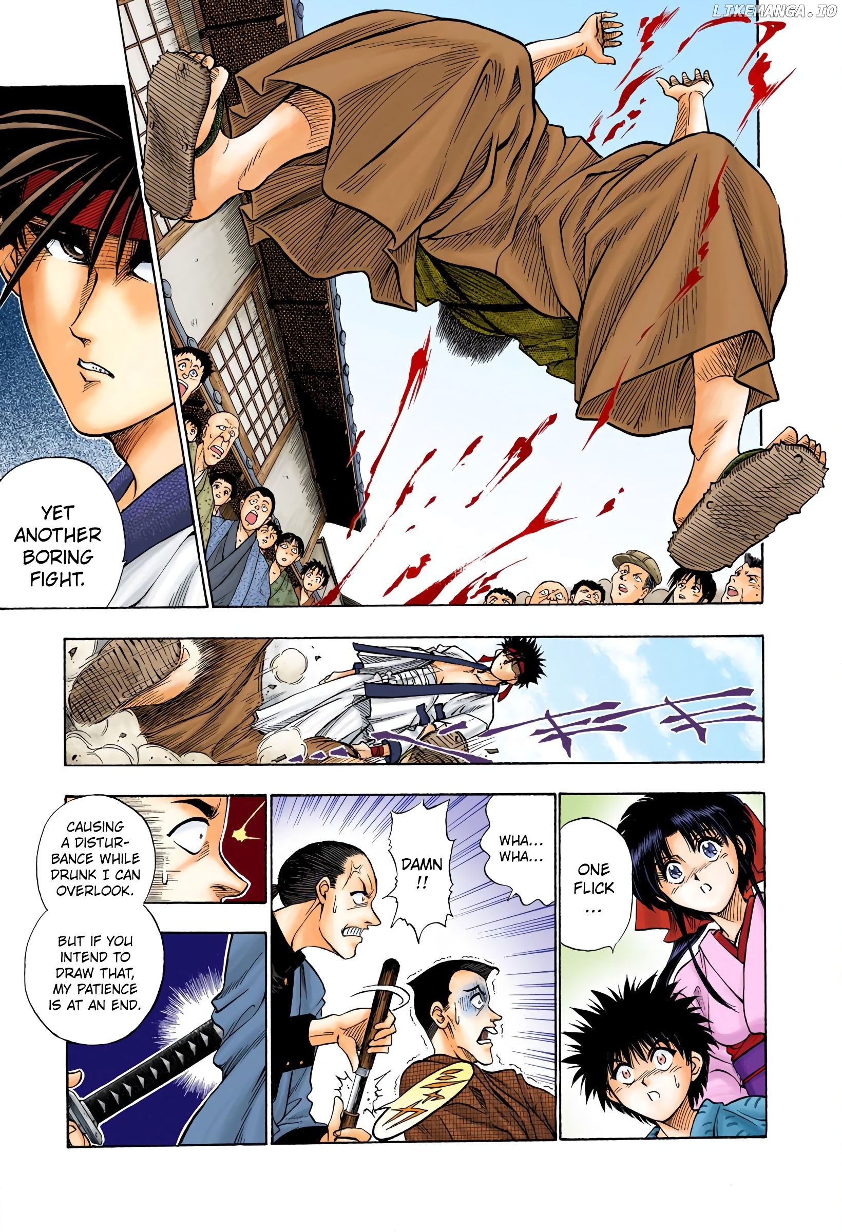 Rurouni Kenshin: Meiji Kenkaku Romantan - Digital Colored Comics chapter 5 - page 13