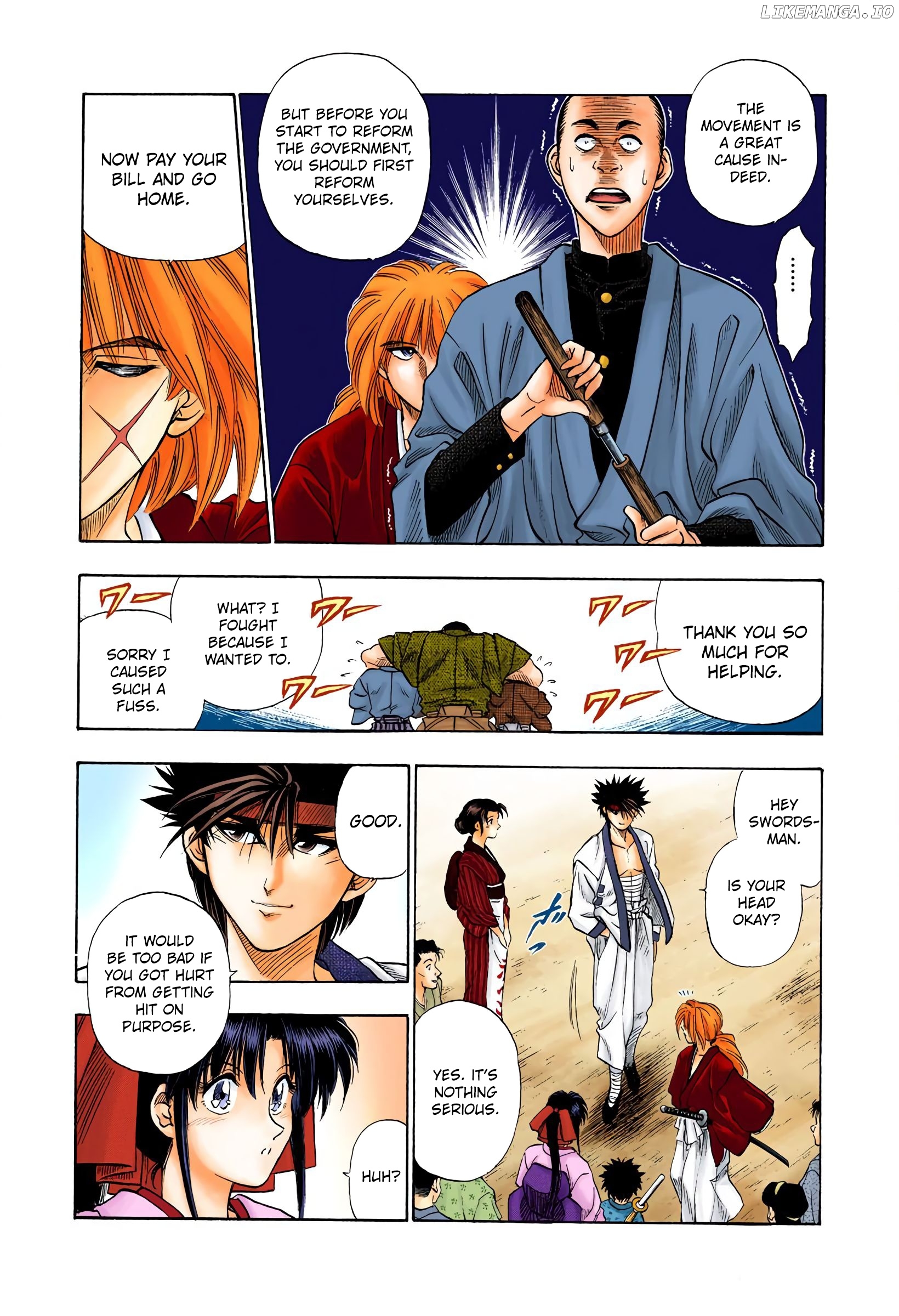 Rurouni Kenshin: Meiji Kenkaku Romantan - Digital Colored Comics chapter 5 - page 14
