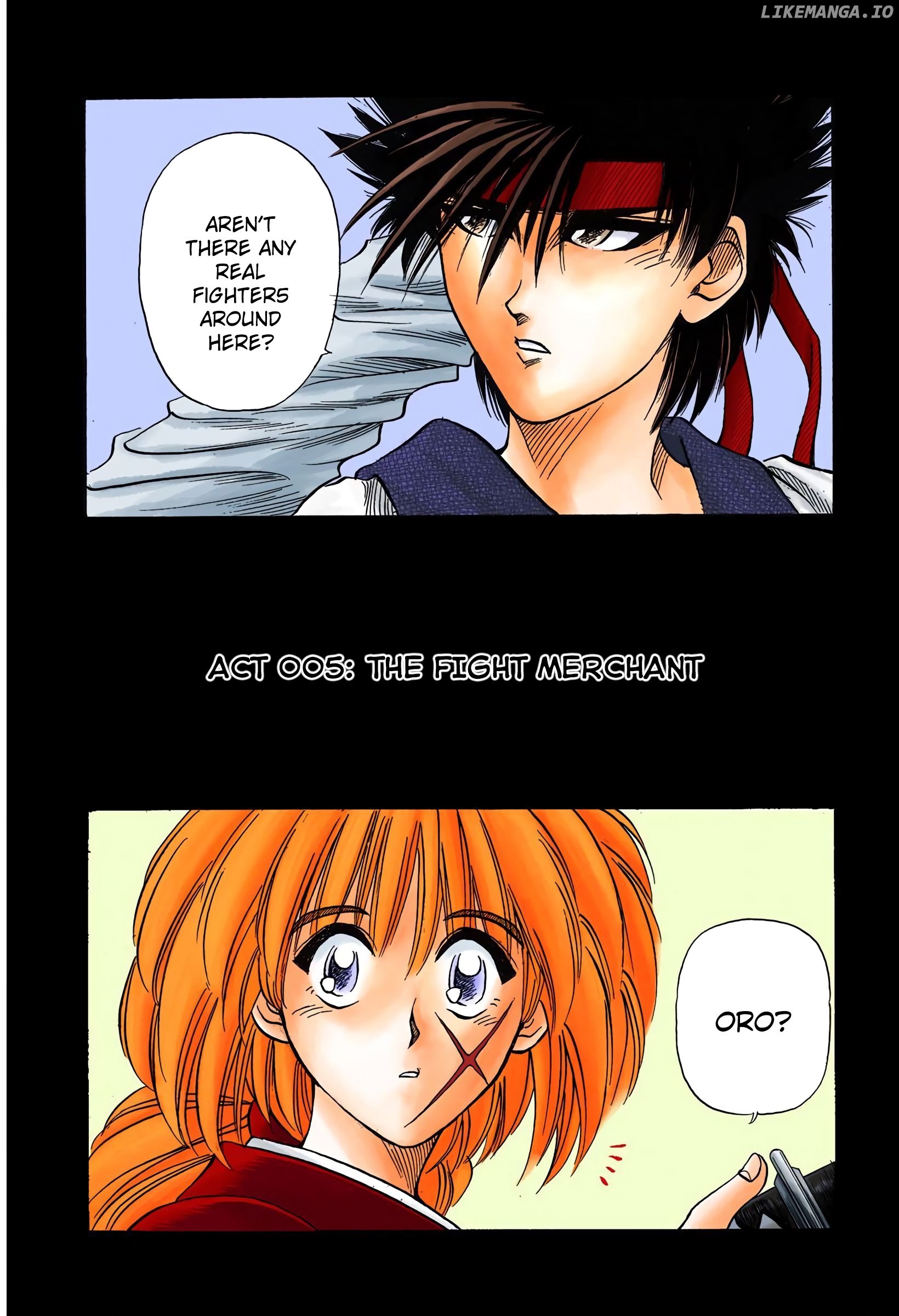 Rurouni Kenshin: Meiji Kenkaku Romantan - Digital Colored Comics chapter 5 - page 2