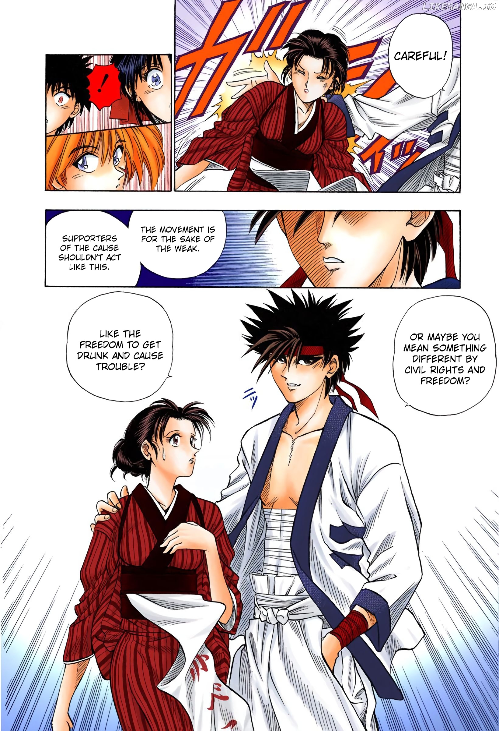 Rurouni Kenshin: Meiji Kenkaku Romantan - Digital Colored Comics chapter 5 - page 8