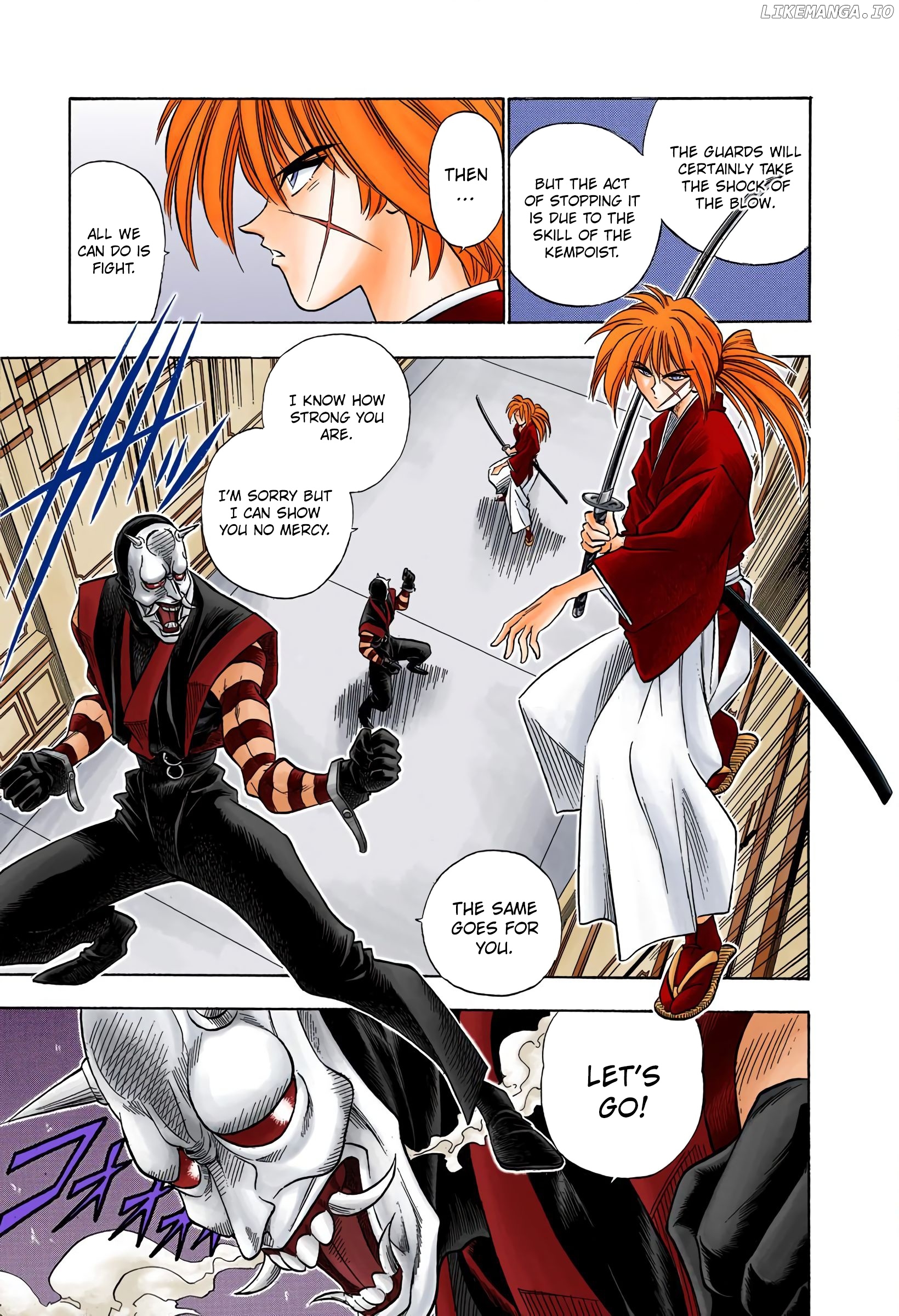 Rurouni Kenshin: Meiji Kenkaku Romantan - Digital Colored Comics chapter 23 - page 8