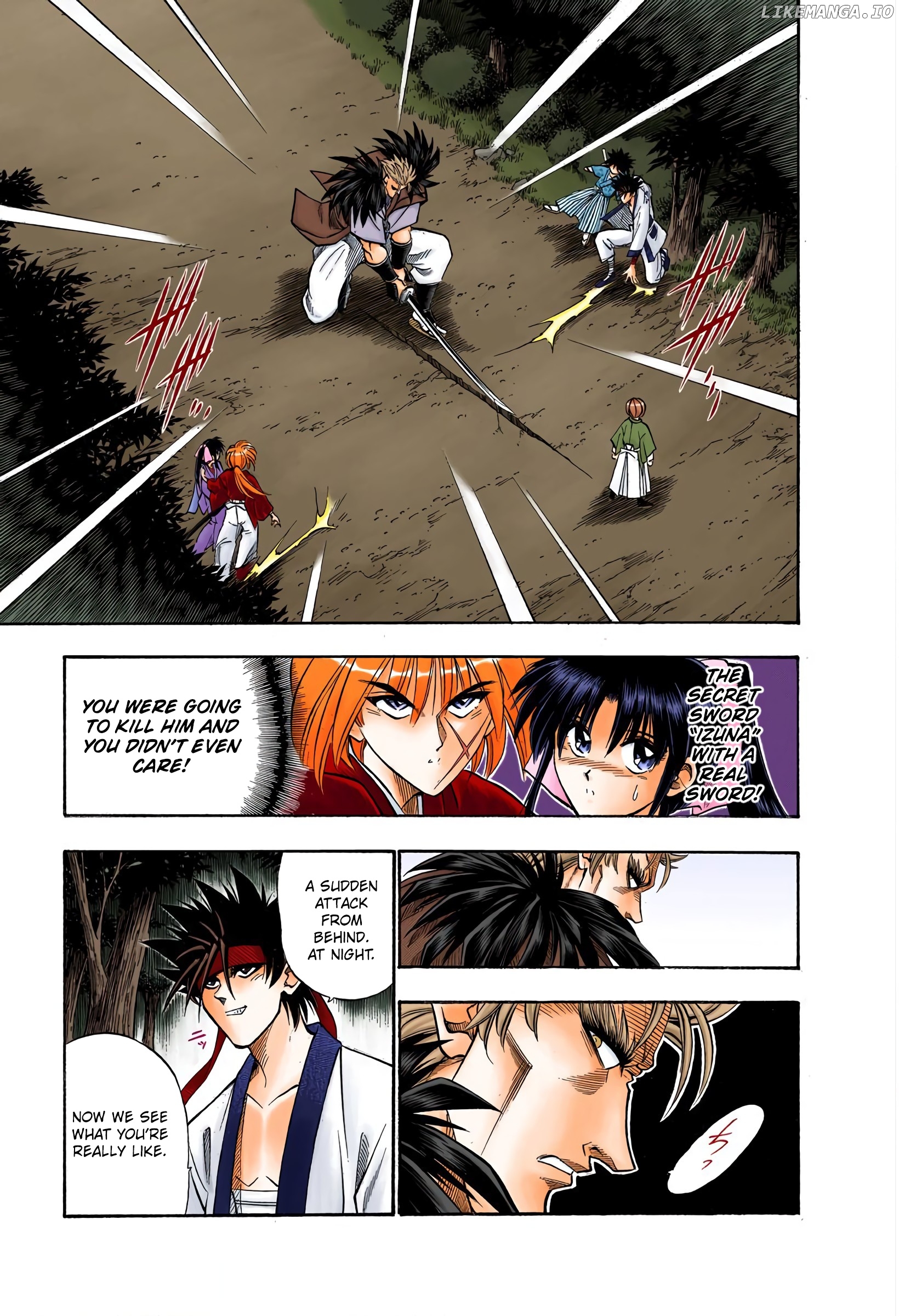 Rurouni Kenshin: Meiji Kenkaku Romantan - Digital Colored Comics chapter 41 - page 3