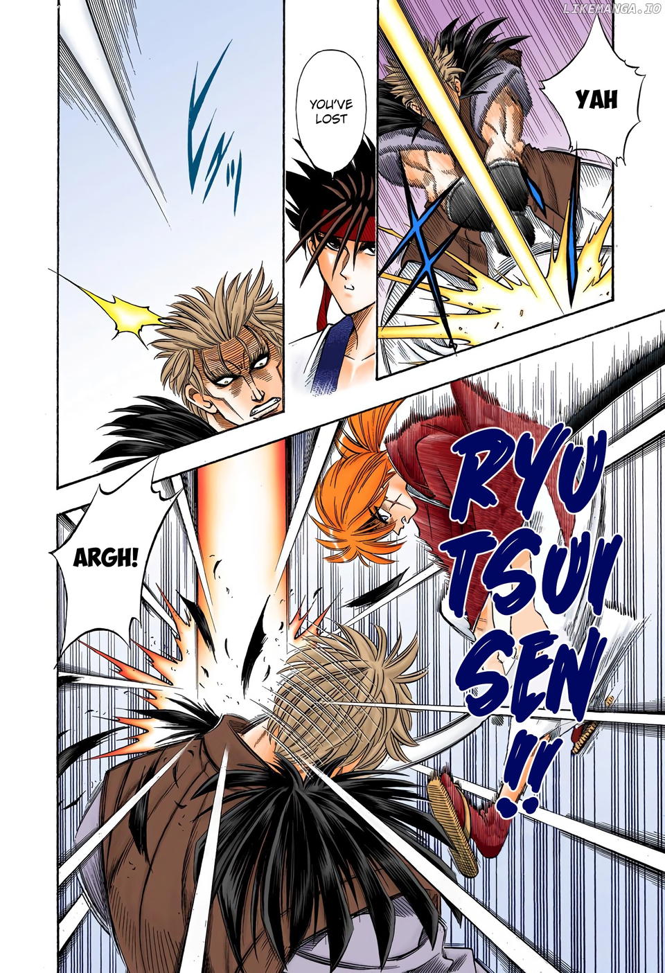 Rurouni Kenshin: Meiji Kenkaku Romantan - Digital Colored Comics chapter 41 - page 8
