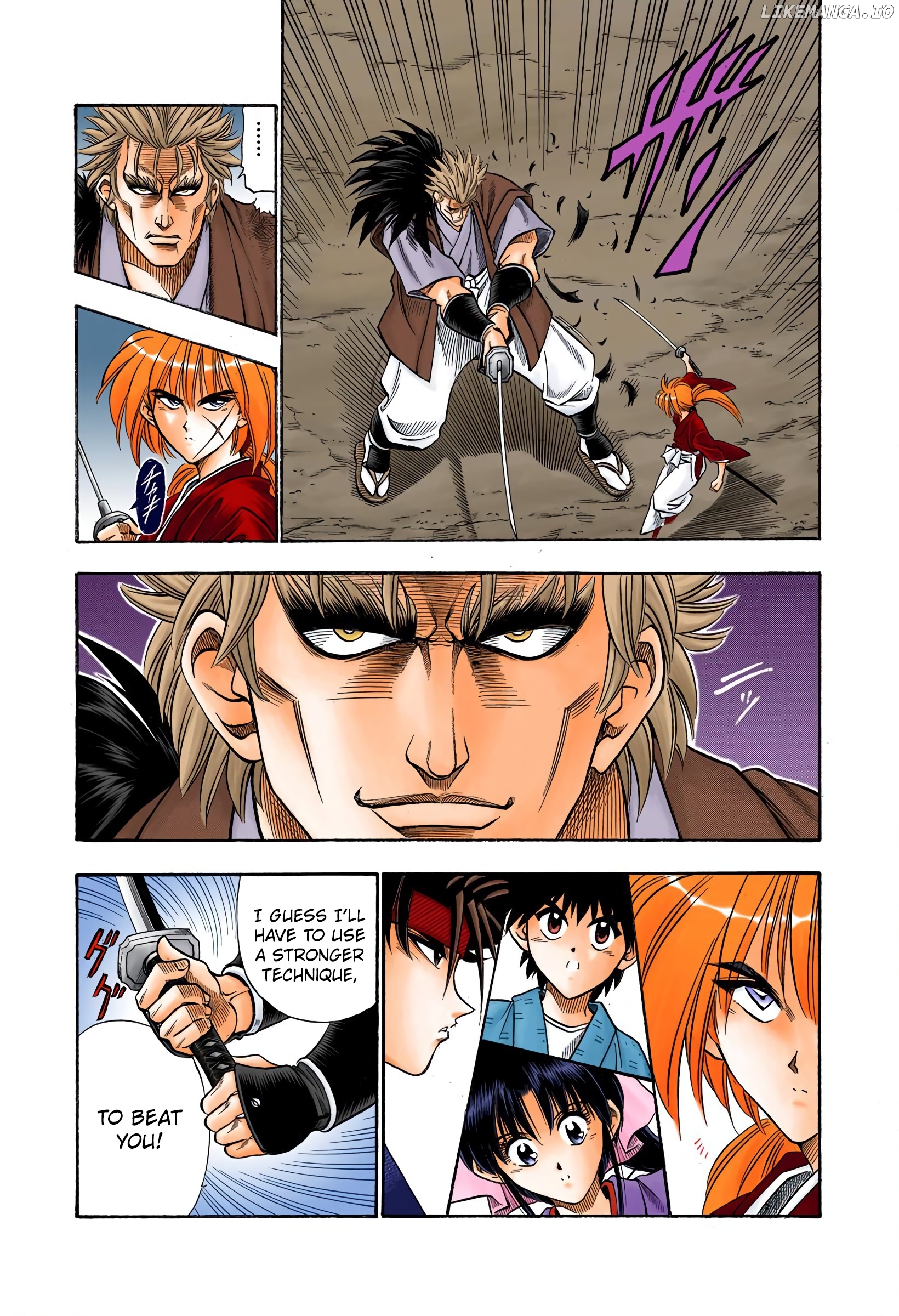 Rurouni Kenshin: Meiji Kenkaku Romantan - Digital Colored Comics chapter 41 - page 9