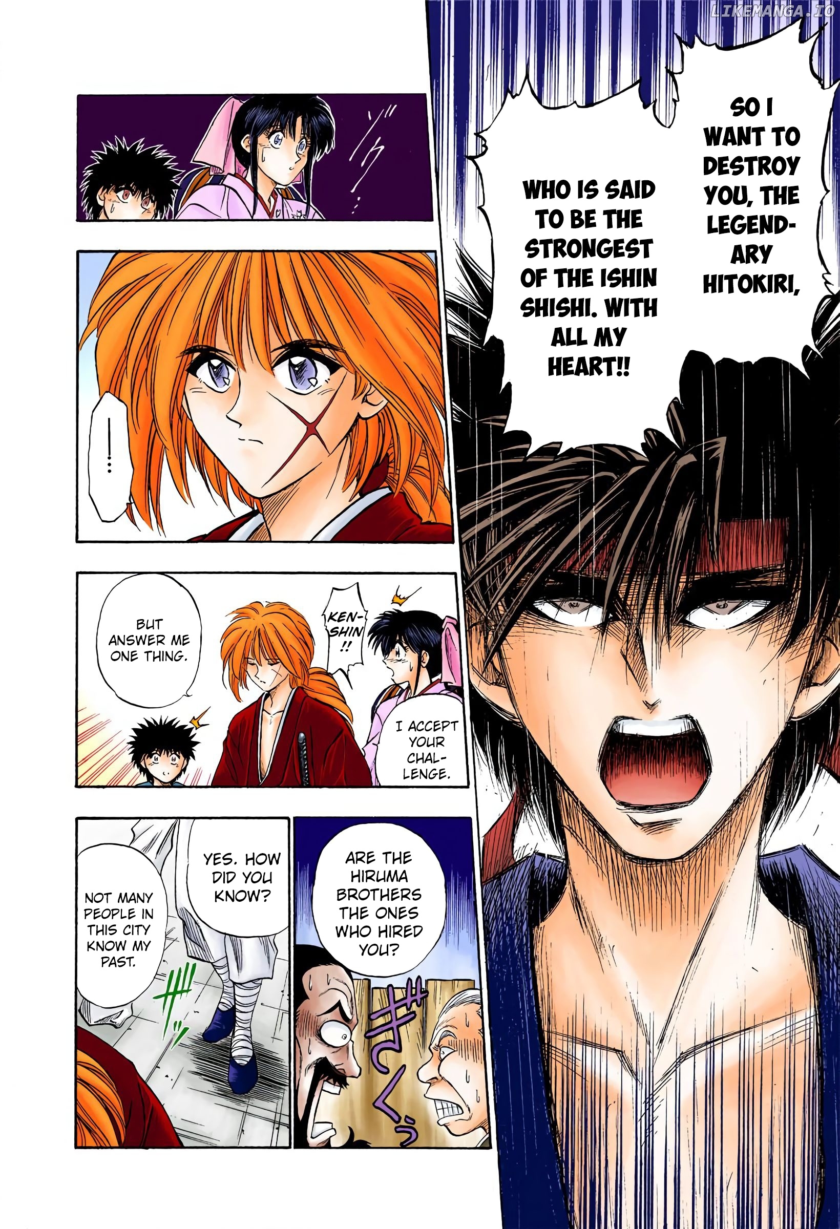 Rurouni Kenshin: Meiji Kenkaku Romantan - Digital Colored Comics chapter 6 - page 10