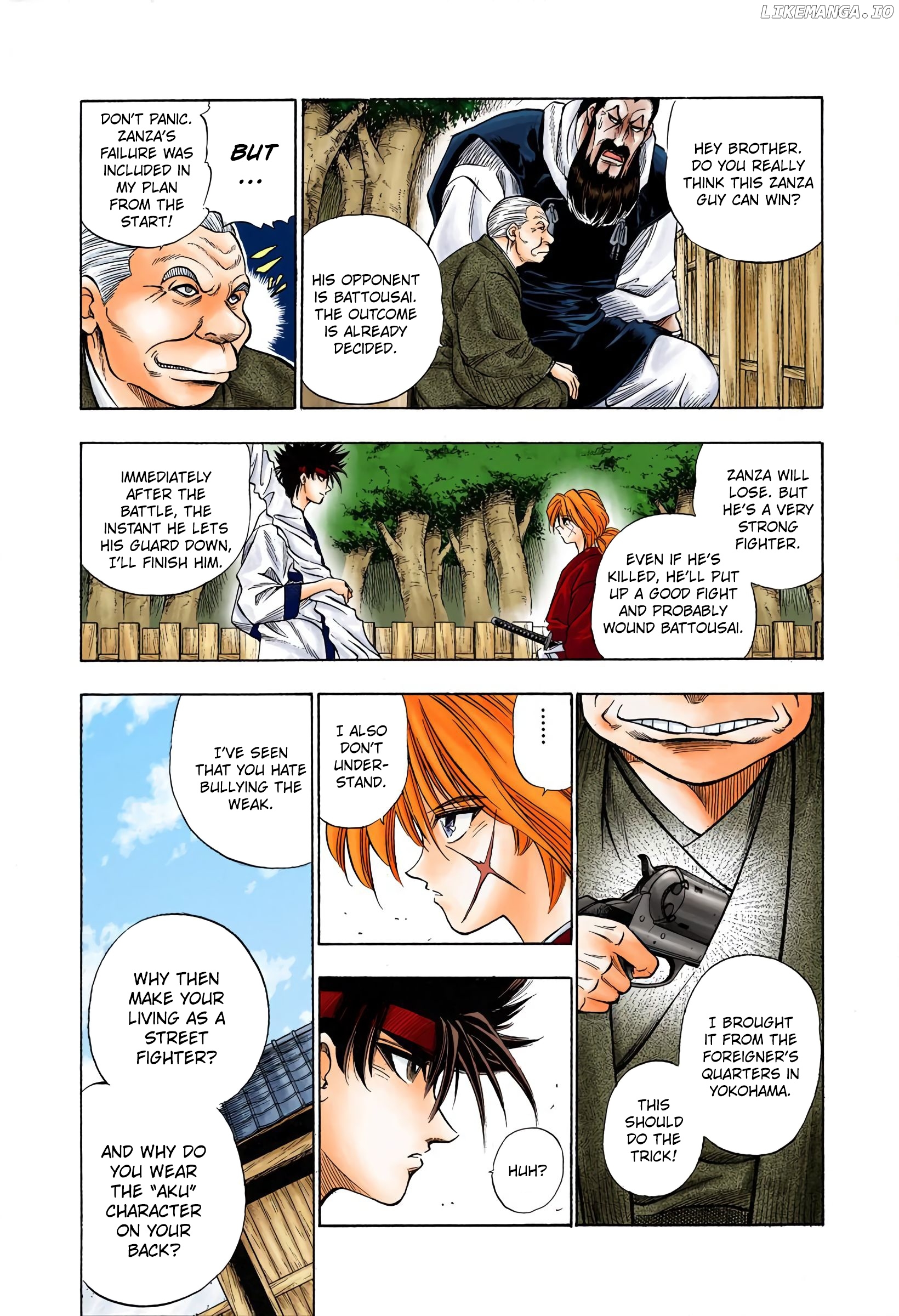 Rurouni Kenshin: Meiji Kenkaku Romantan - Digital Colored Comics chapter 6 - page 8