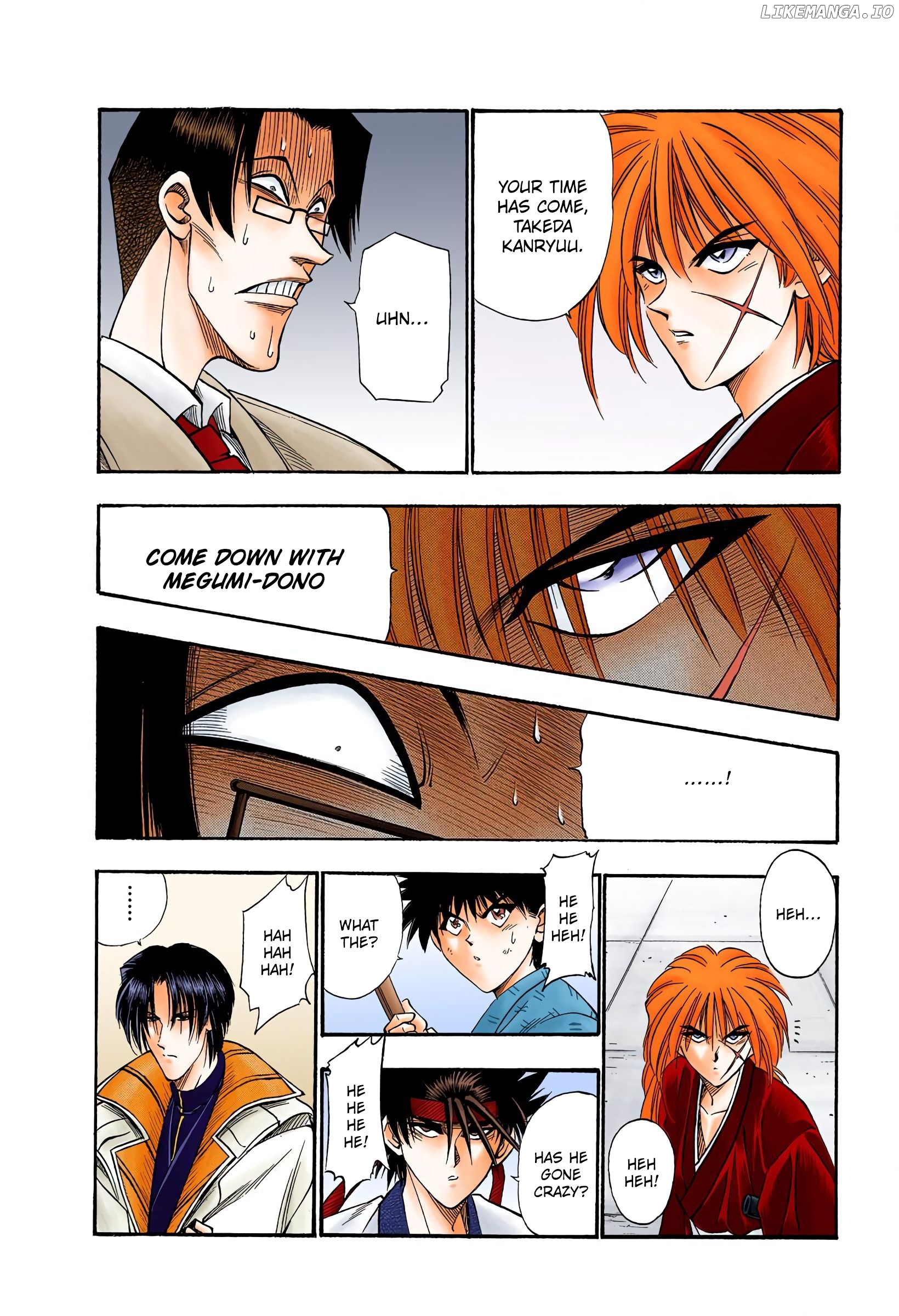 Rurouni Kenshin: Meiji Kenkaku Romantan - Digital Colored Comics chapter 22 - page 4