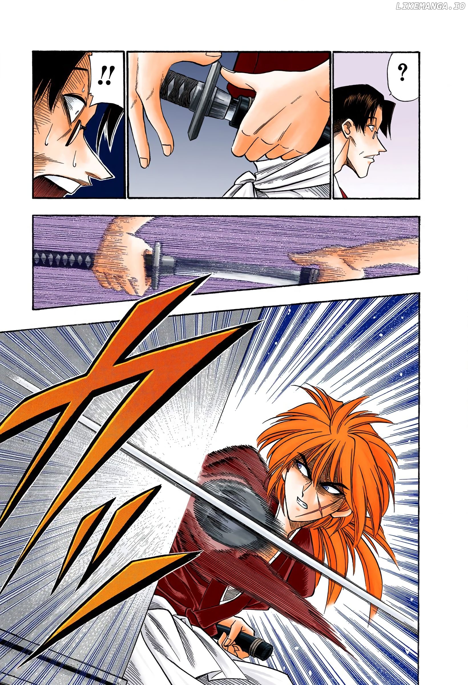 Rurouni Kenshin: Meiji Kenkaku Romantan - Digital Colored Comics chapter 22 - page 9