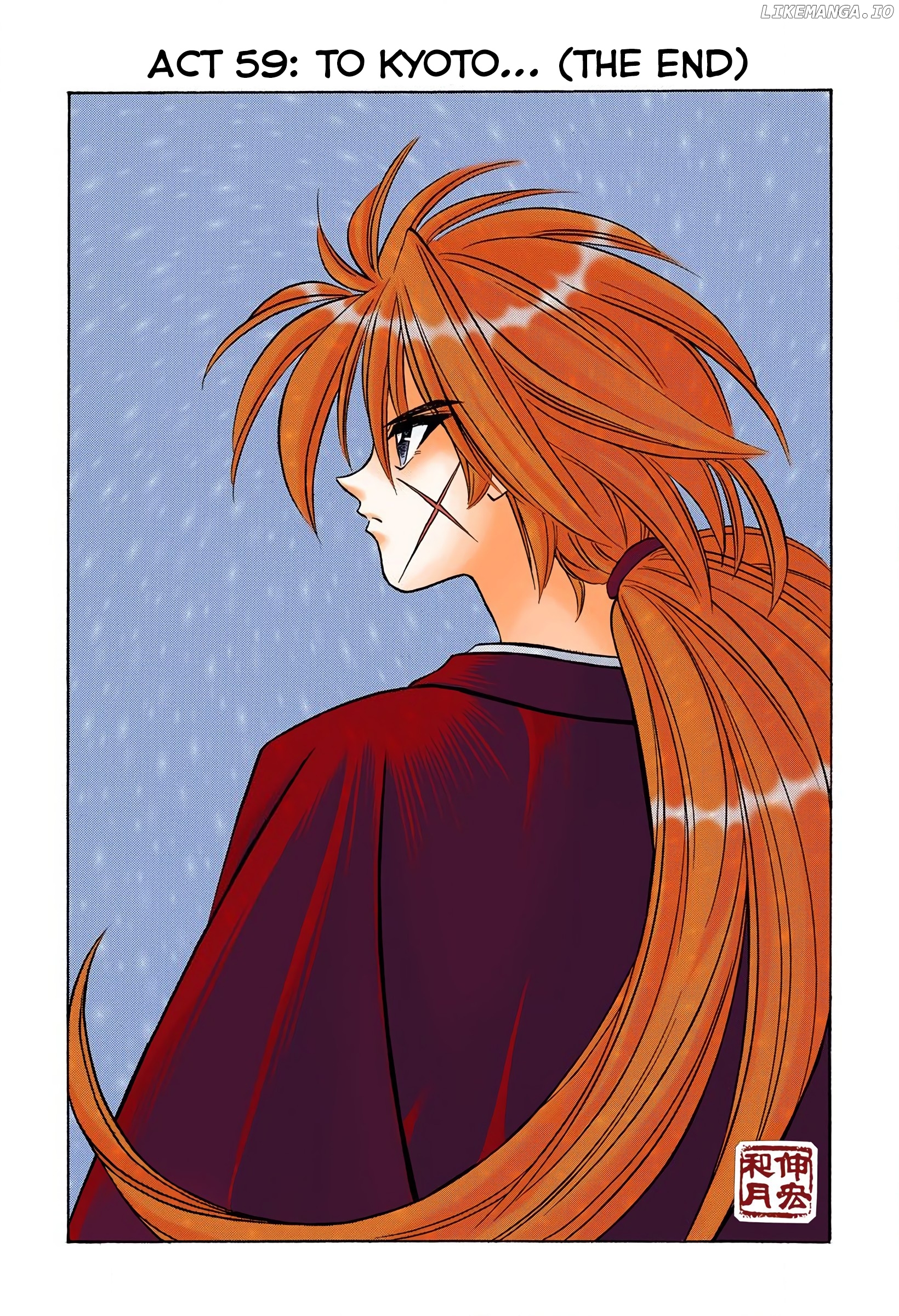 Rurouni Kenshin: Meiji Kenkaku Romantan - Digital Colored Comics chapter 59 - page 1
