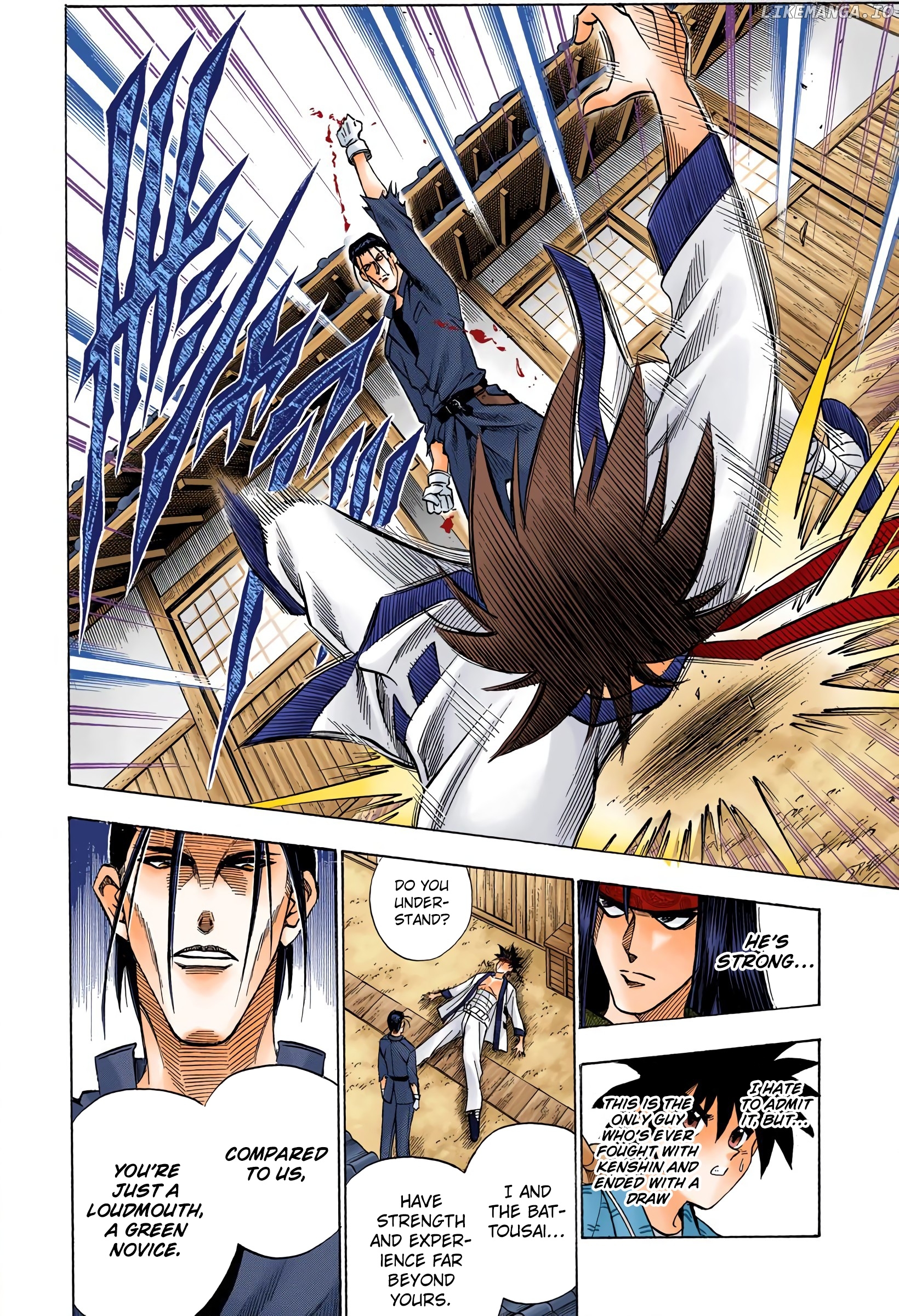 Rurouni Kenshin: Meiji Kenkaku Romantan - Digital Colored Comics chapter 59 - page 10